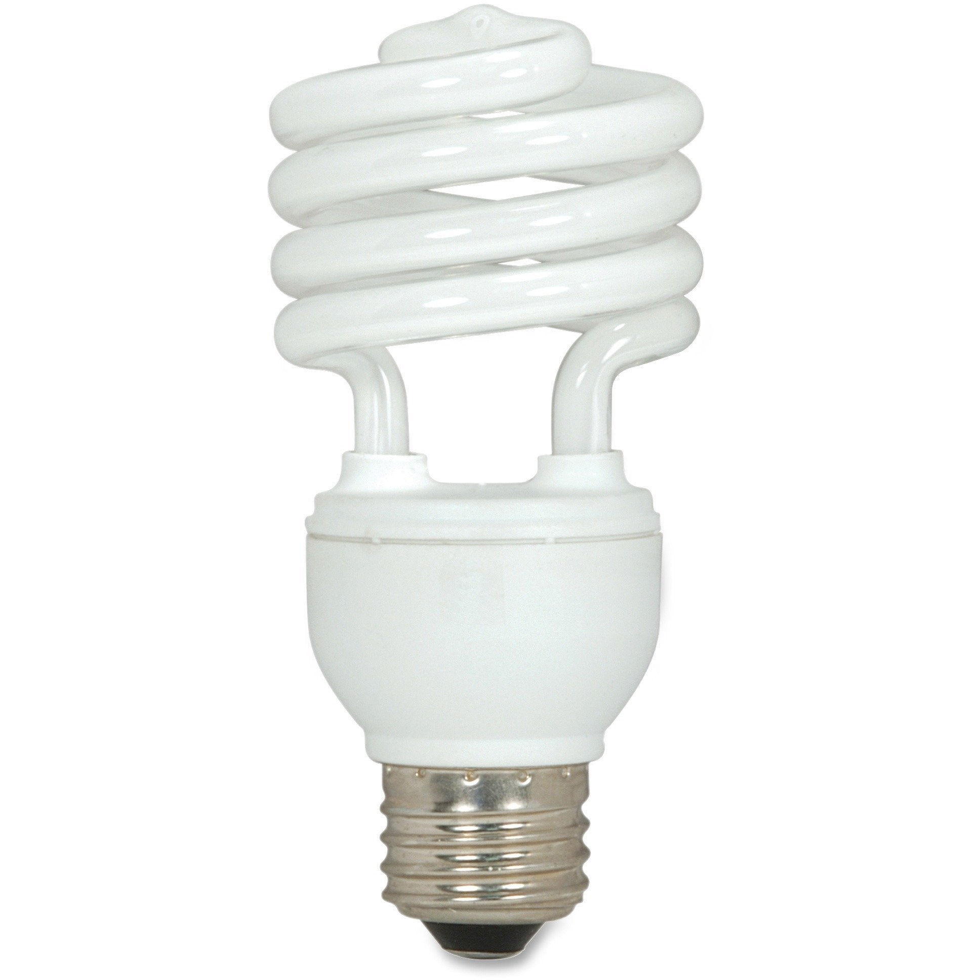 Satco 18-Watt T2 Spiral CFL Bulb 3-Pack, Energy Efficient Lighting