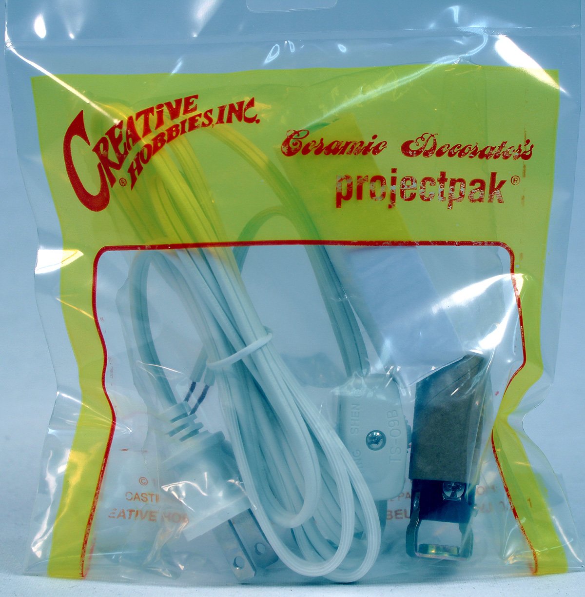 Creative Hobbies ML2-25B6 Medium Christmas Tree Wiring Kit, 25W Bulb, E12 Base, White, 1 Count