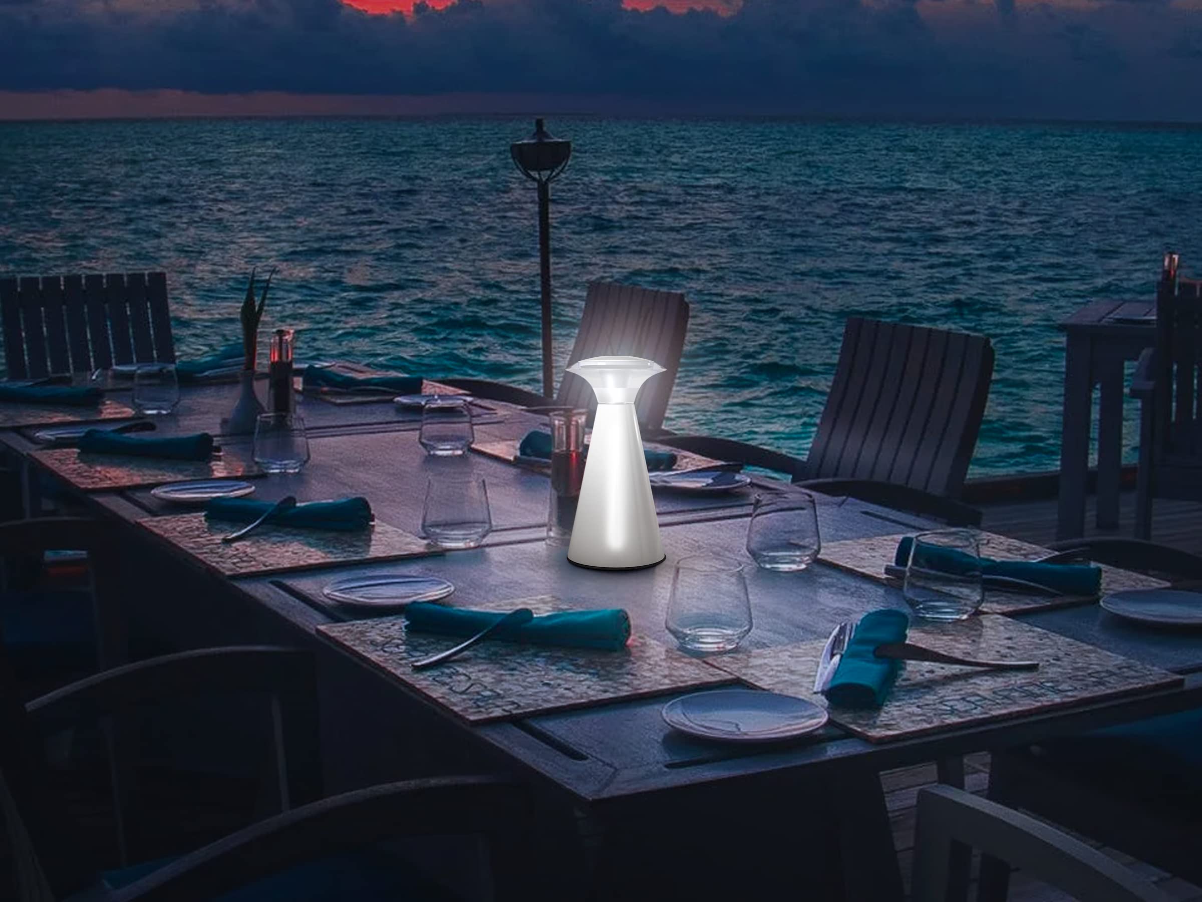 Light It! By Fulcrum, 24411-108 Lanterna Touch, White, Single Pack