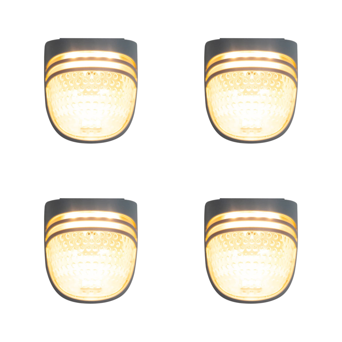 Vego garden Solar Garden Lights with Auto Sensors Magnetize Securely to Beds, IPX4 Waterproof Outdoor LED Light for Patio & Yard
