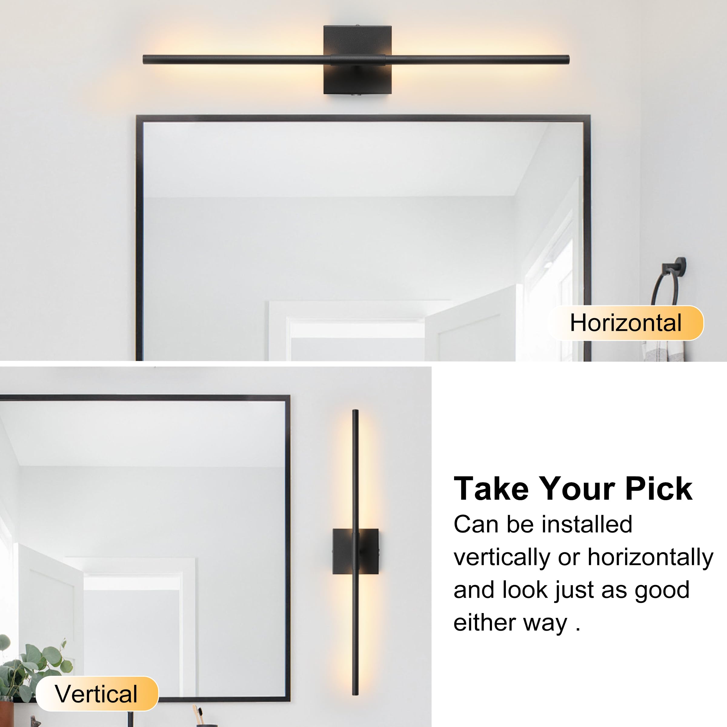 15800 mAh Battery Operated Wall Sconces with Remote Control Dimmable Wall Sconces Set of Two 3000K LED Matt Black Wireless Wall