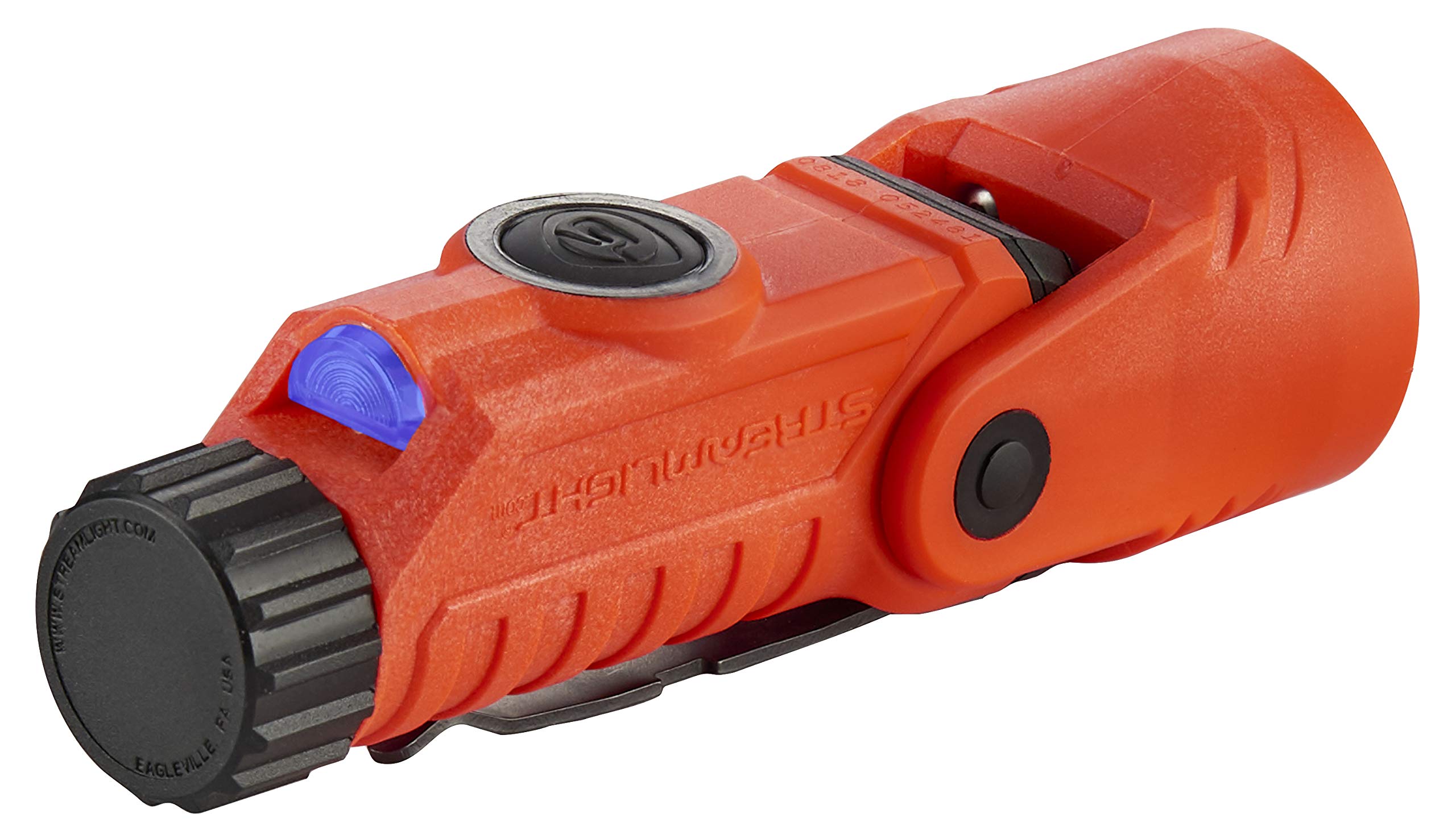 Streamlight Vantage 180 X Firefighter Flashlight, Helmet Mounted, One Size, Orange, Model 88901