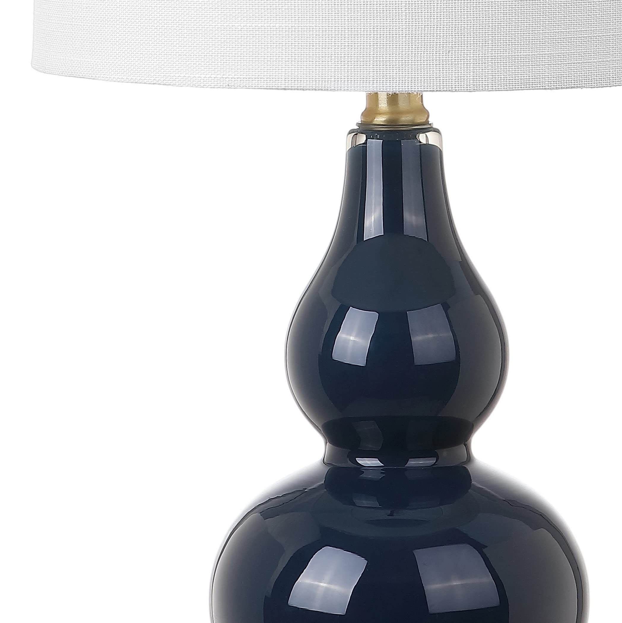 Jonathan Y Jyl1028F Anya 20.5'' Mini Glass Led Table Lamp, Transitional, Glam, Midcentury, Modern, Elegant, Office, Living Room,