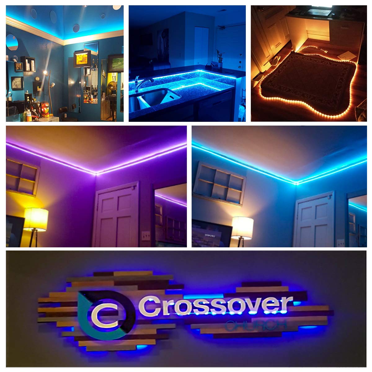 Daybetter Led Strip Lights 16.4Ft, Waterproof, Multicolor, Remote Controlled, Model Flsl-R5131-Rgb-Us