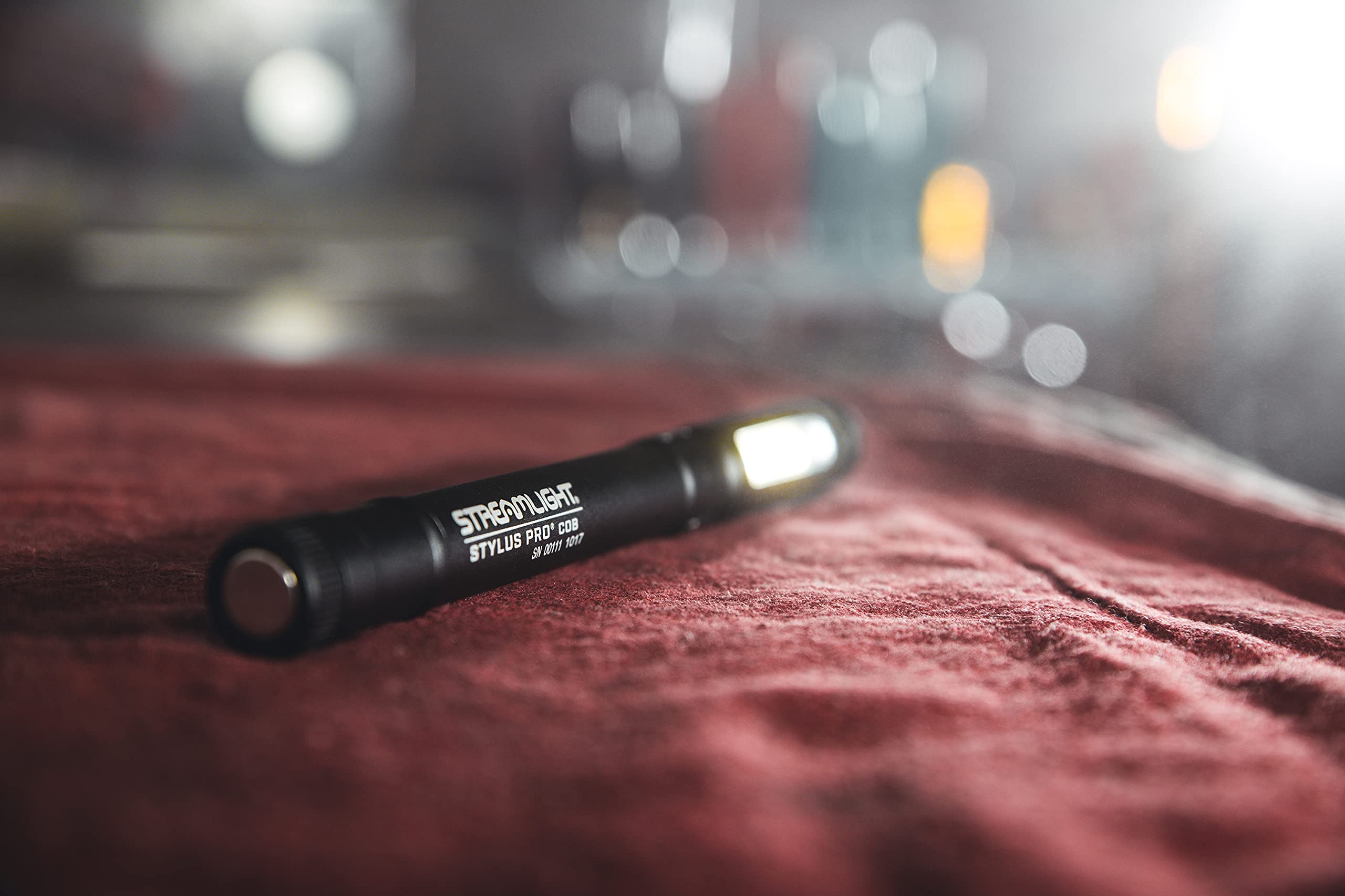 Streamlight 66702 Stylus Pro Cob 160-Lumen Rechargeable Worklight/Penlight W/Magnetic Base, Black