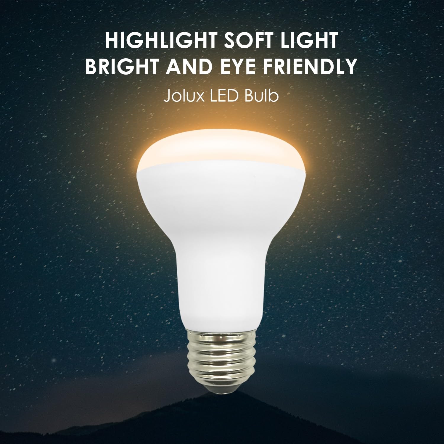 Jolux 10 Pack Br20 Led Bulbs Dimmable, 1470 Lumens, 2700K Soft White, 100W Equivalent To 13.5W, Cri82, Medium Screw Base E26, In