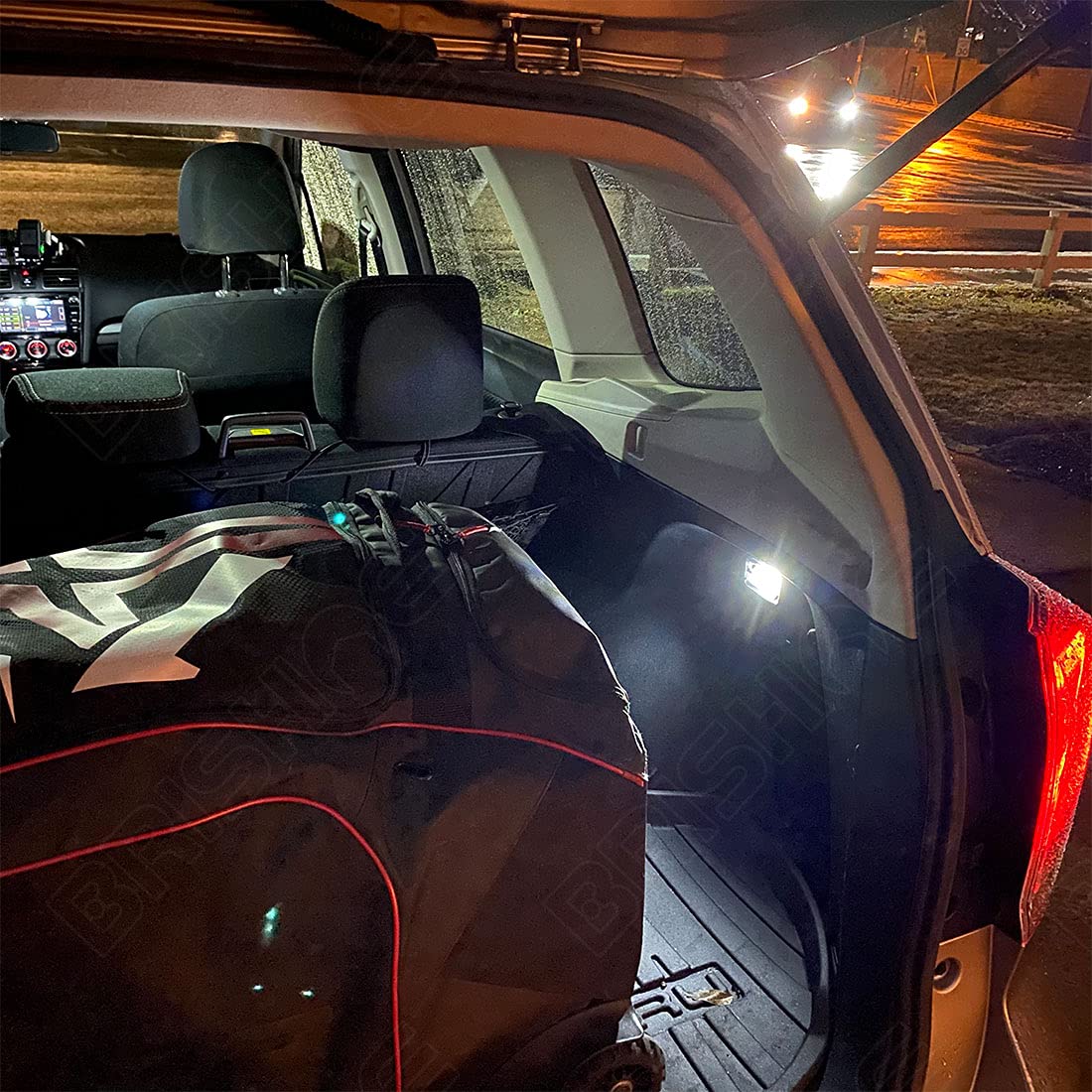 Brishine White Interior Led Lights Kit For Subaru Xv Crosstrek 2013 2014 2015 2016 2017 2018 2019 2020 2021 2022 Super Bright 6000K Led Interior Light Package + License Plate Lights And Install Tool