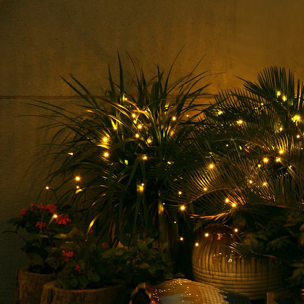 Lalapao 2 Pack Super-Long Solar String Lights Total 170Ft 480 Led 8 Modes Solar Powered Outdoor Waterproof Christmas Fairy Light