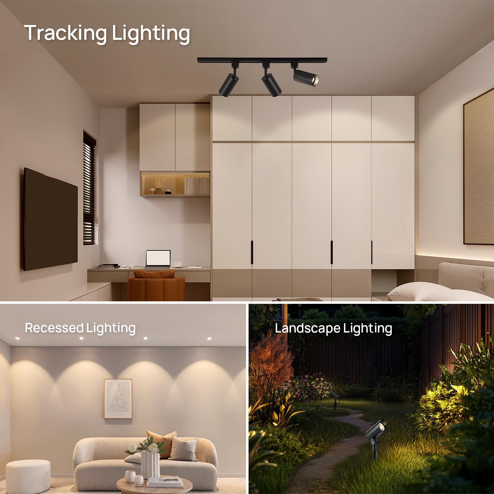 Linkind Dimmable Mr16 Led Bulbs  50W Equivalent Gu5.3 Bi-Pin Base Mr16 Bulbs  12V Low Voltage 5W 2700K Soft White 500Lm 40?Beam Angle For Spotlights  Recessed  Tracking  Landscape Lighting  6 Packs