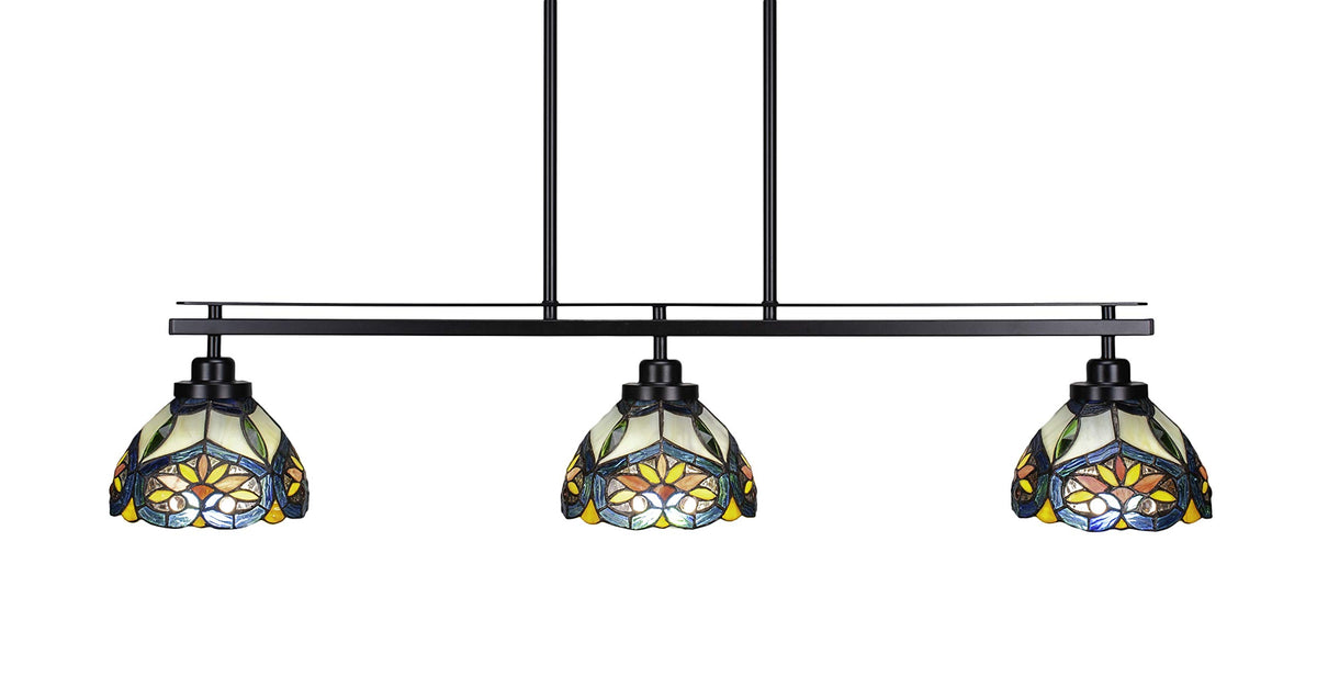 Odyssey 3 Light Island in Matte Black (2636-MB-9365)