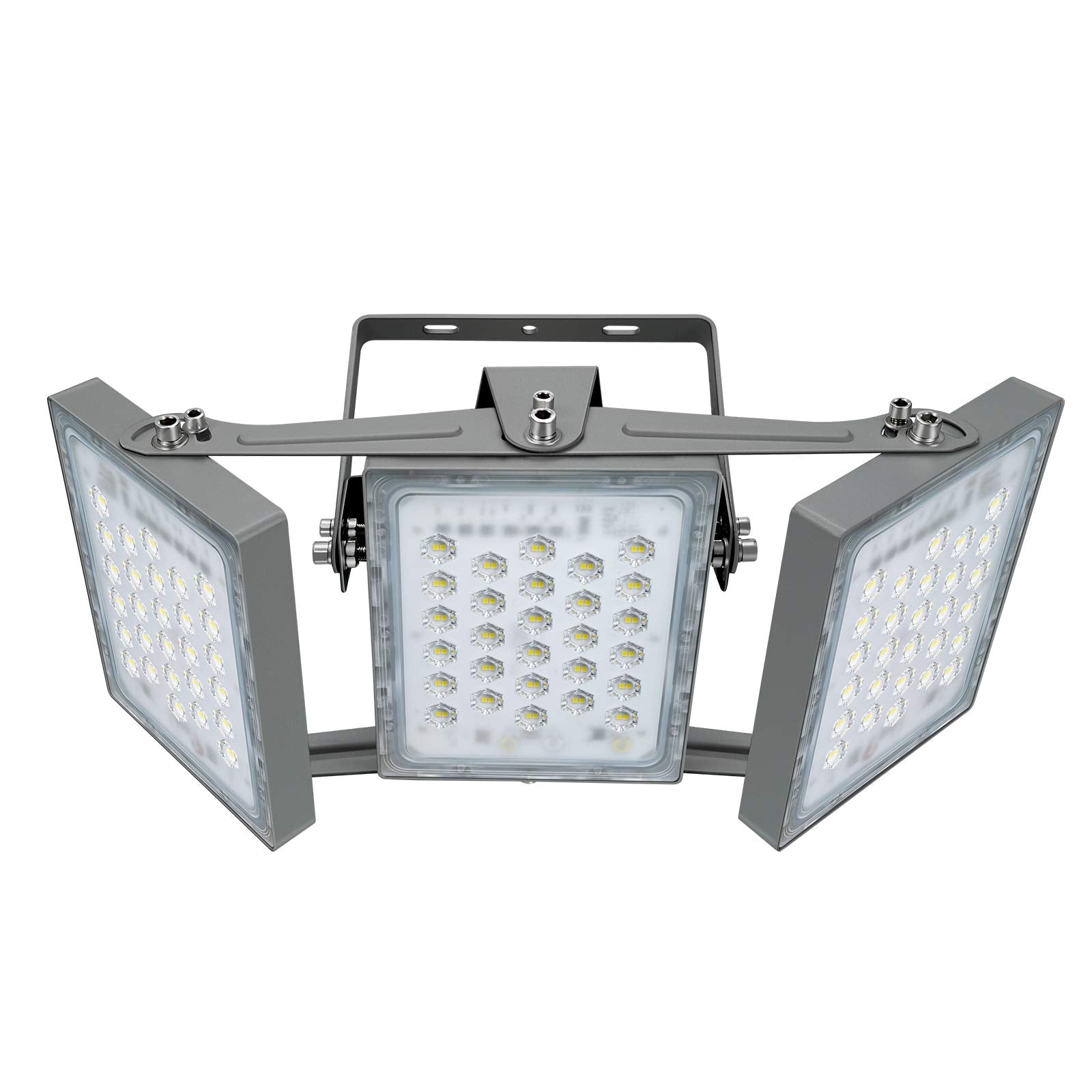 Stasun Led Flood Light Outdoor  150W 13500Lm Outdoor Lighting With 330 Lighting Angle  3000K  3 Adjustable Heads  Ip66 Waterproof Led Exterior Security Area Lights For Yard  Parking Lot