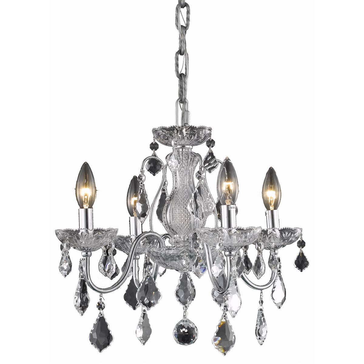 Elegant Lighting 2015D17C/RC Royal Cut Crystal