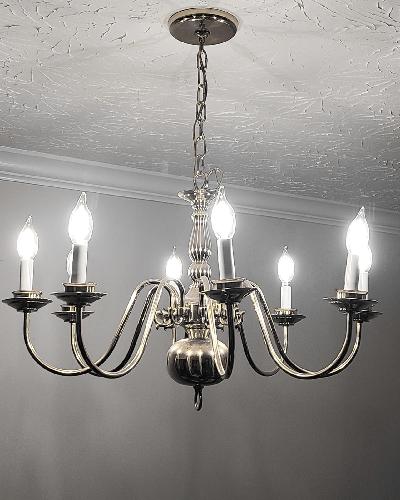 Cylyt E12 Chandelier Bulb 40 Watt Equivalent, Dimmable Led Candelabra Light Bulbs 4W, 5000K Daylight 470 Lumen Lightbulbs, Ca11, Ul Listed, Pack Of 12