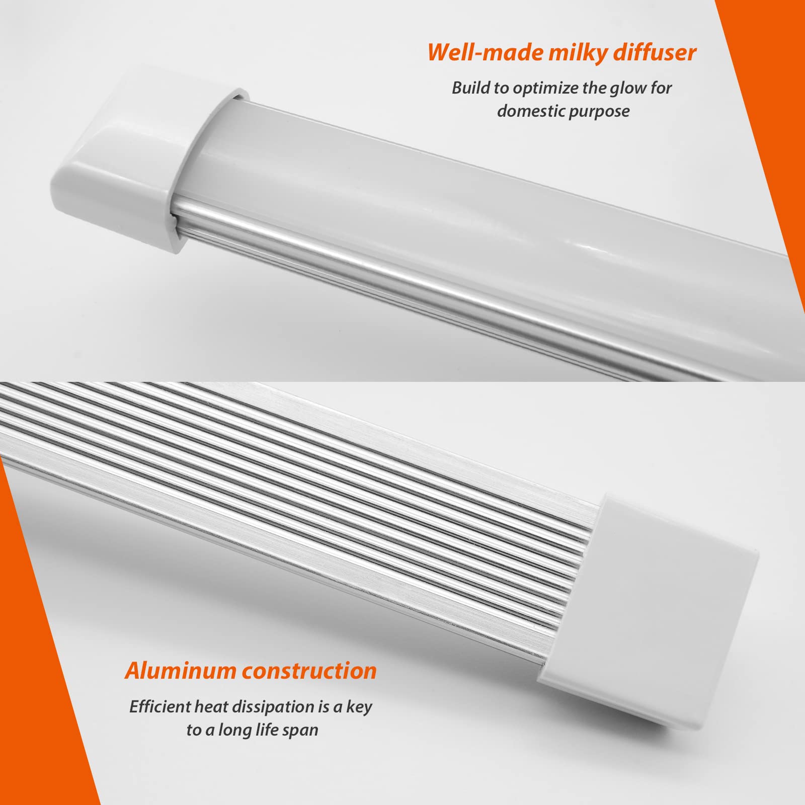 12Volt Led Rv Light Rv Vanity Light Led Strip Lights For Rv 1.3/2.6W Cool White Lighting 6 Inch