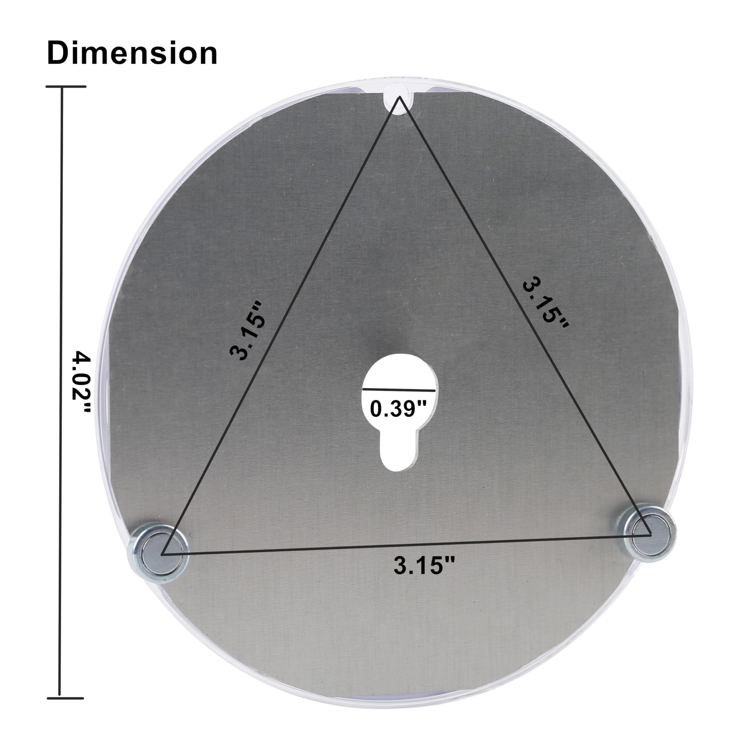 Ulikeled 18W Color Changeable Dimmable Led Ceiling Fan Light Kit - 3000K/4000K/500