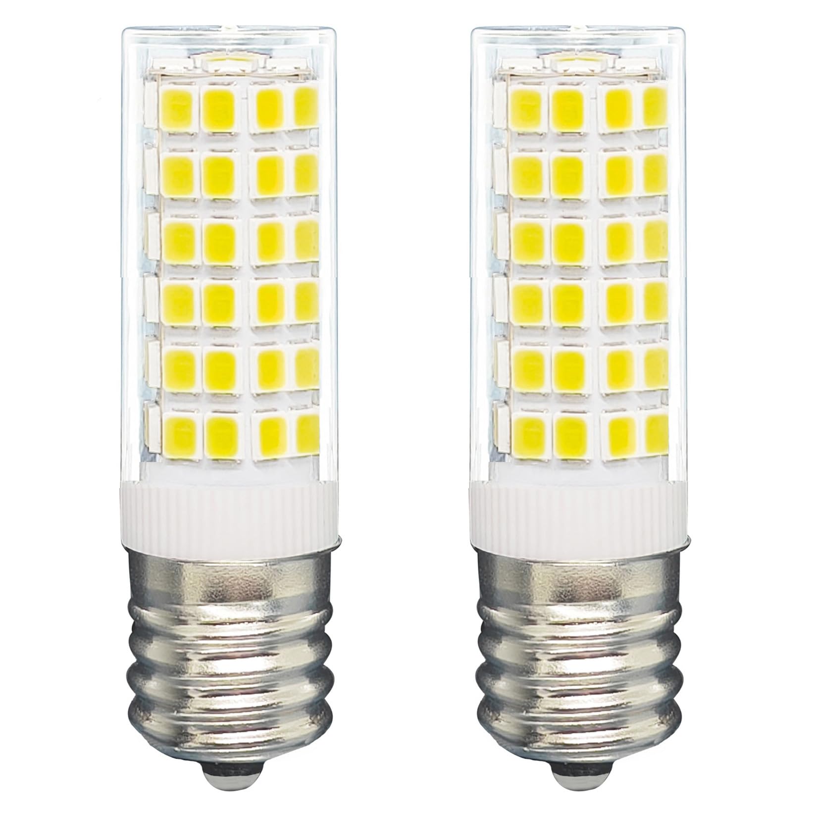 Tupolife Freezer Bulb LED Lamp E17 Intermediate Base Cool White 3.8W 2-Pack