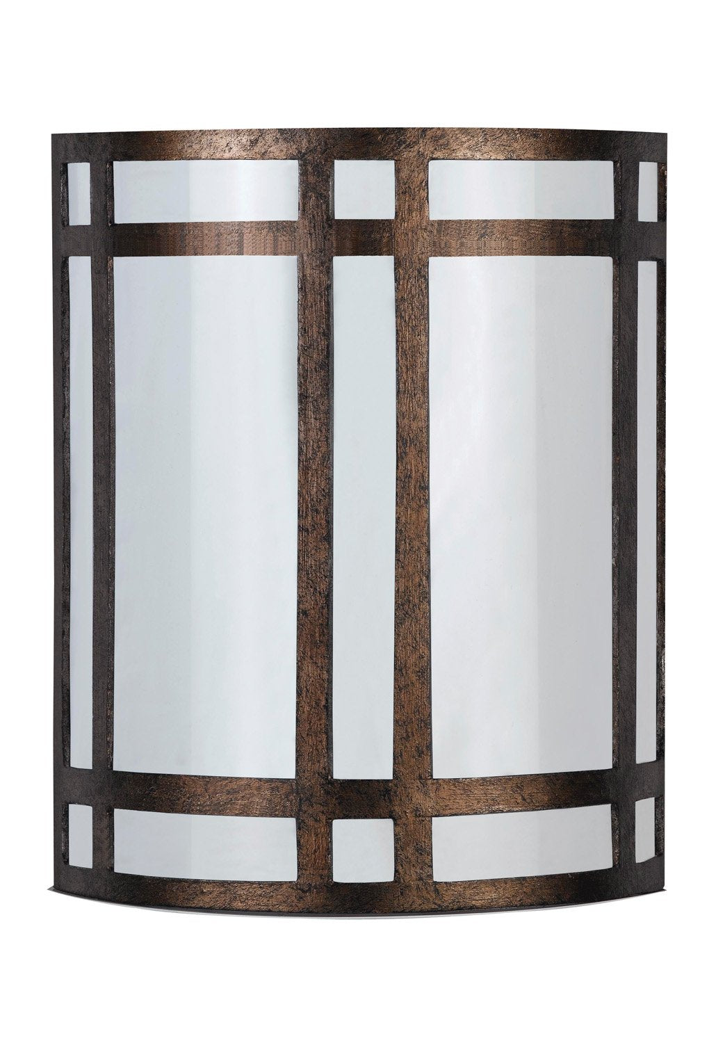 Cal Lighting La-162-Ru Transitional One Light 18W Wall Lamp G24Q-2 Socket Collection In Bronze/Dark Finish, 10.50 Inches