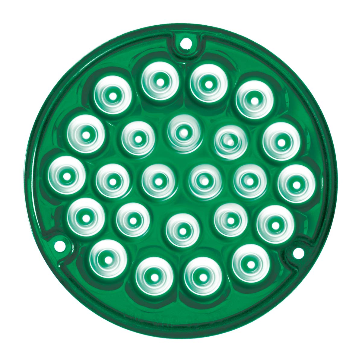 Gg Grand General 76156 4 Inches Pearl Green/Green 24 Led Light With 1156 Socket Base