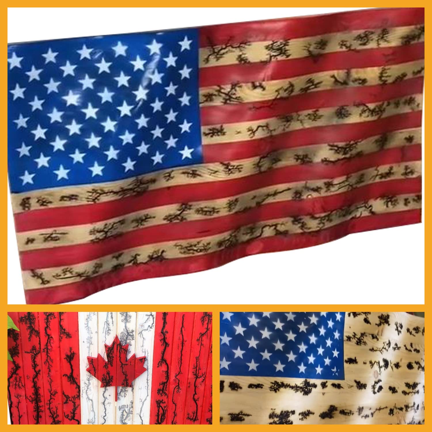 Coolneon Lichtenberg Machine Kit 15kVAC Neon Sign Transformer Rods Clamps Brush Gloves Foot Switch Fractal Wood Burning Machine