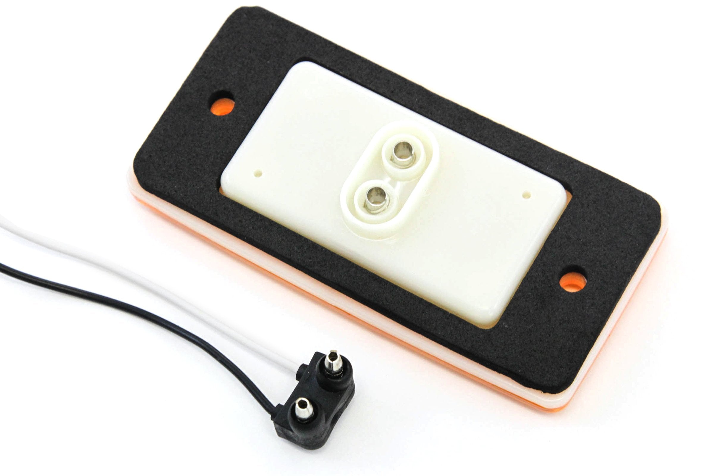 Waterpoof 5 Sealed Marker Led Amber Lights Compatible With Volvo Freightliner Roof Cab Truck Mount Semi Trailer Camper Bus Gasket Red Hound