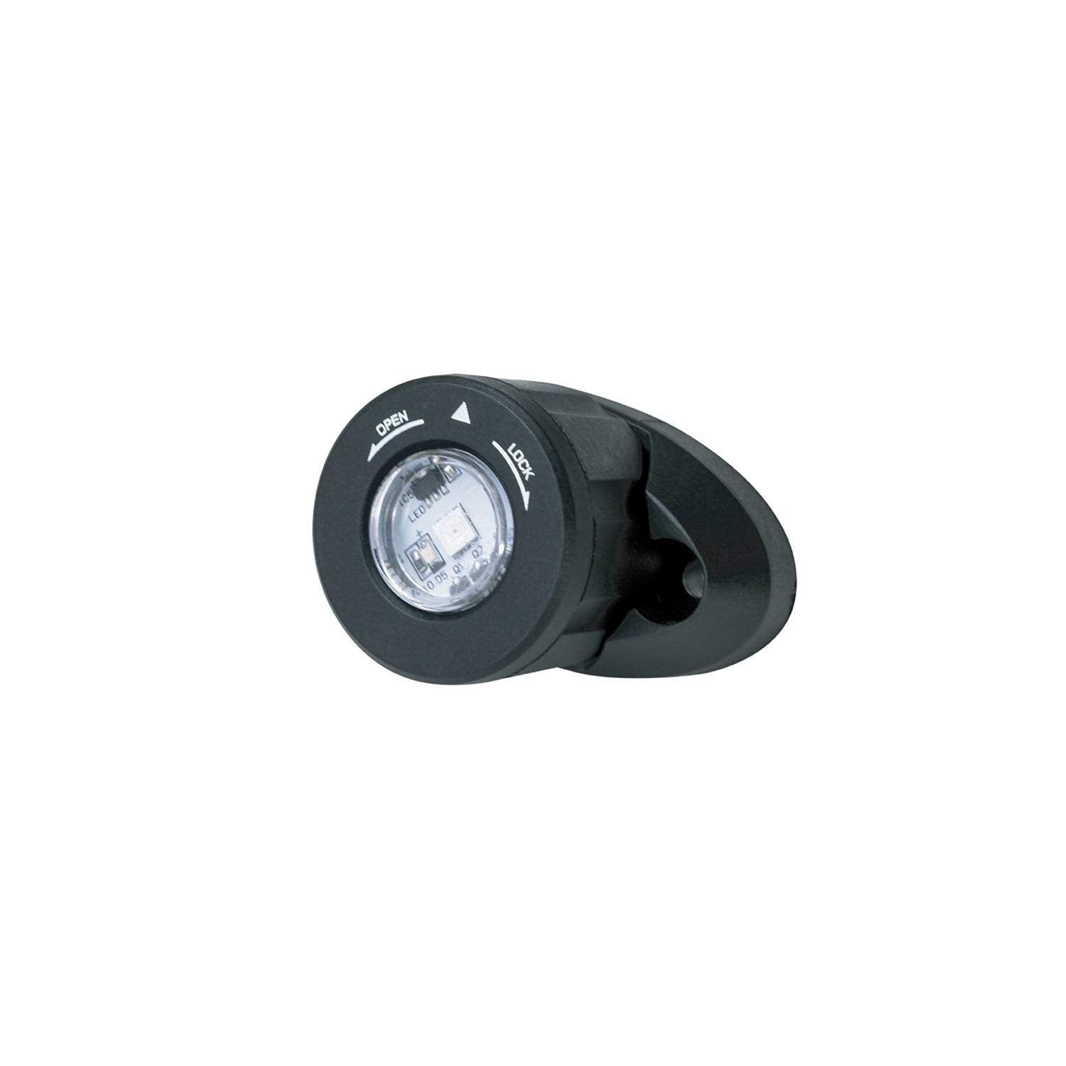 Polaris Off Road Multi-Function Cab Light, Metal, Black, Model 2884047