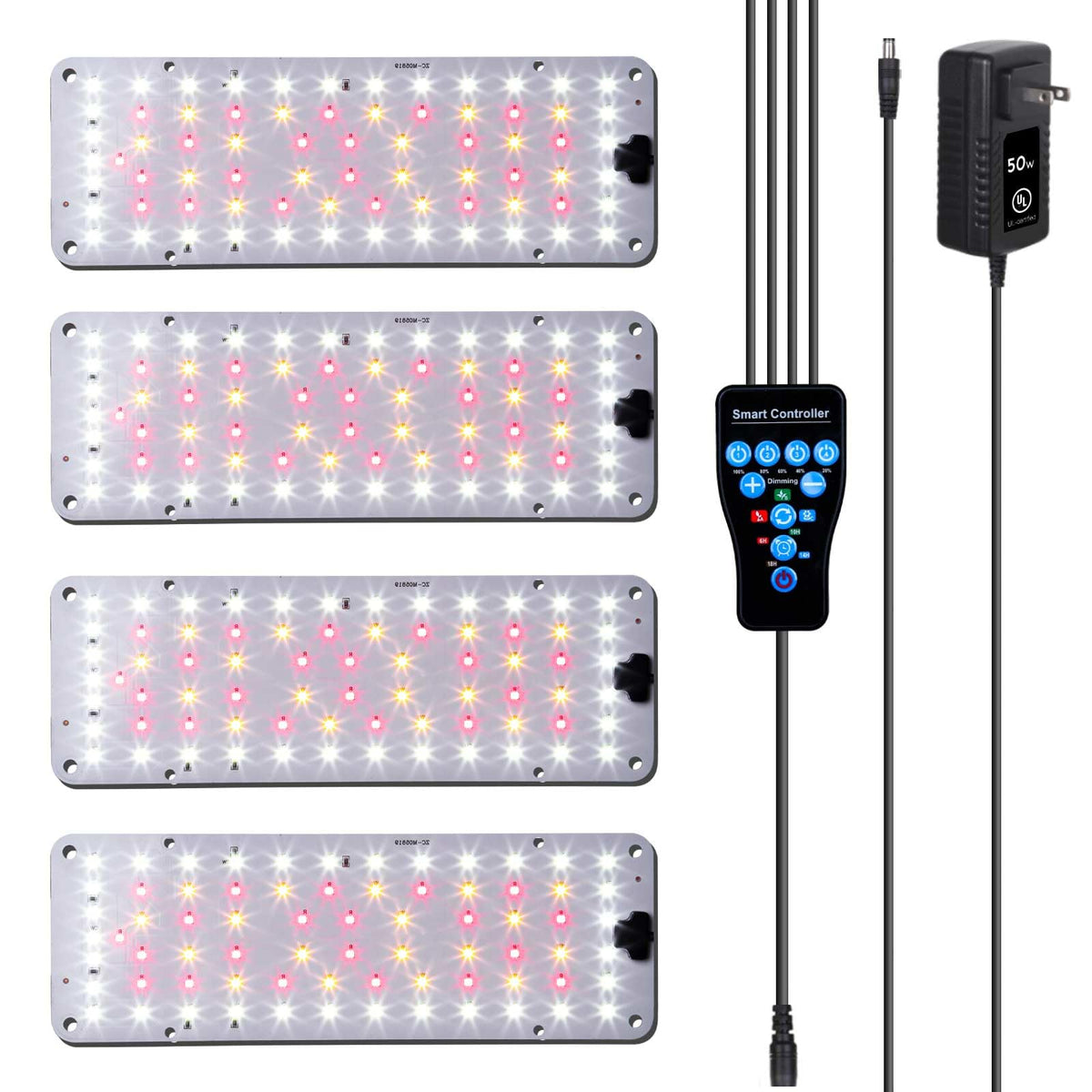 Aplant Led Grow Light, 6/10/14/18H Timer Grow Lights For Indoor Plants Full Spectrum, Dimmable Space-Saving Plant Light, 3 Spectrum Modes Small Grow Lamp, Under Cabinet Plant Lights For Indoor Growing