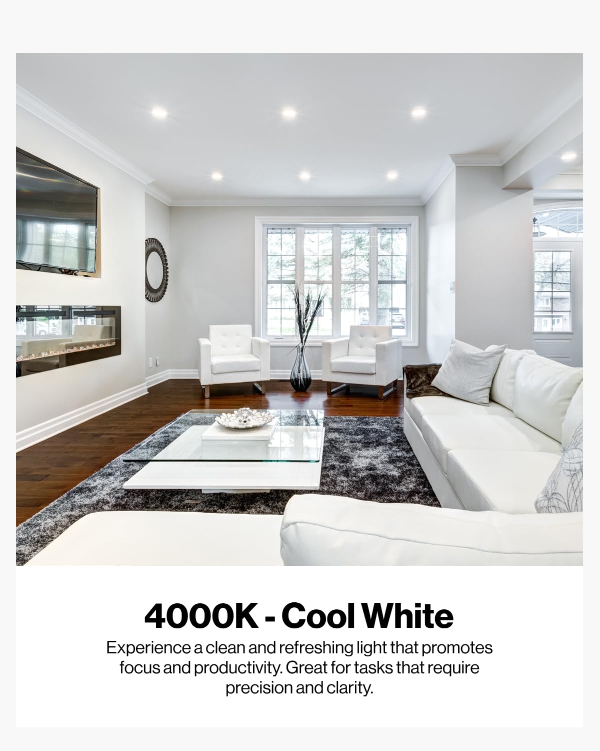 Sunco Lighting Br40 Led Light Bulbs, Indoor Flood Light, Dimmable, 4000K Cool White, 100W Equivalent 17W, 1400 Lm, E26 Base, Recessed Can Light, High Lumen, Flicker-Free - Ul & Energy Star 6 Pack