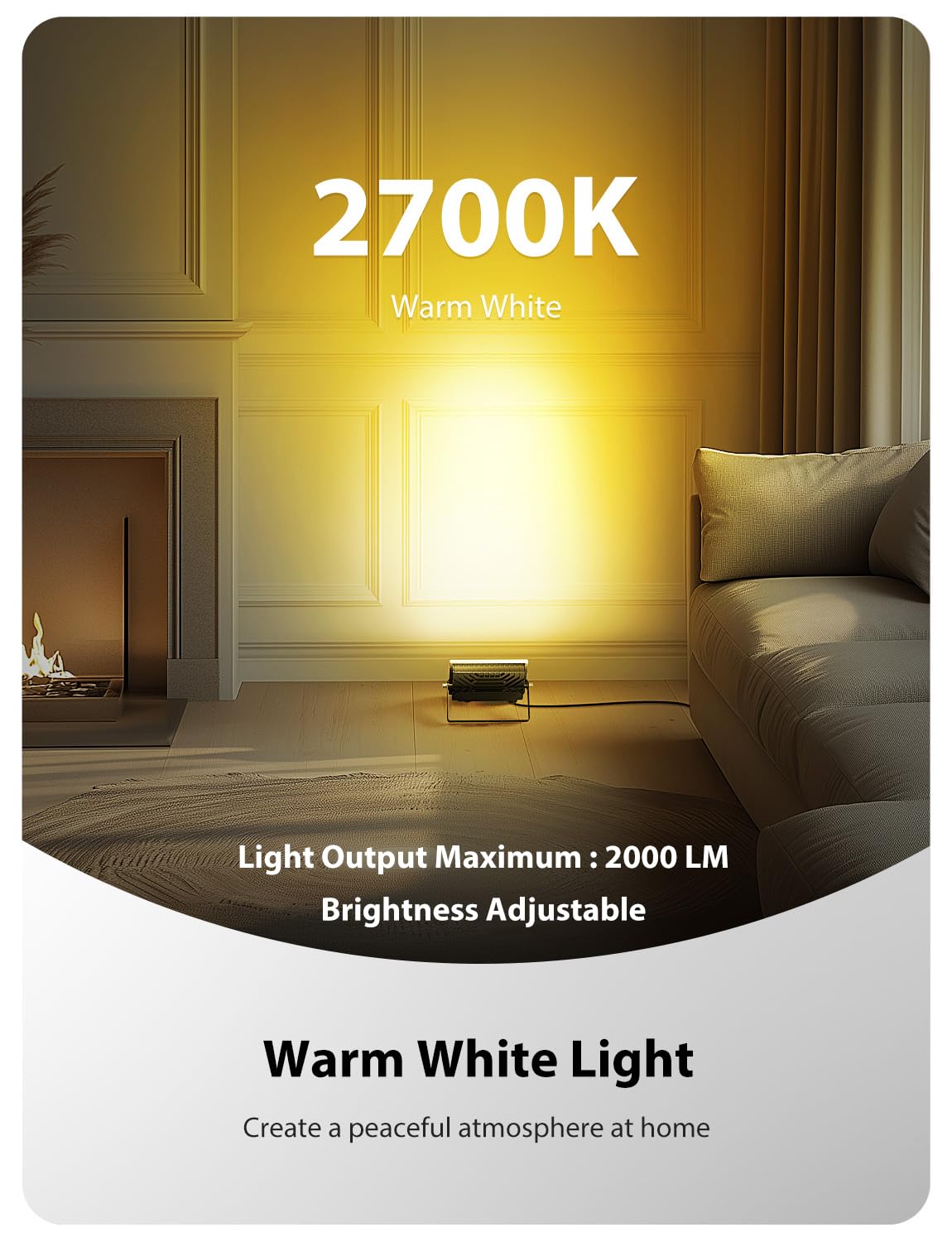 Onforu Rgbw Led Flood Light - 160W Equivalent, Color Changing, Remote Control, Ip66, Black, Model G20Rgbw, For Indoor/Outdoor Events
