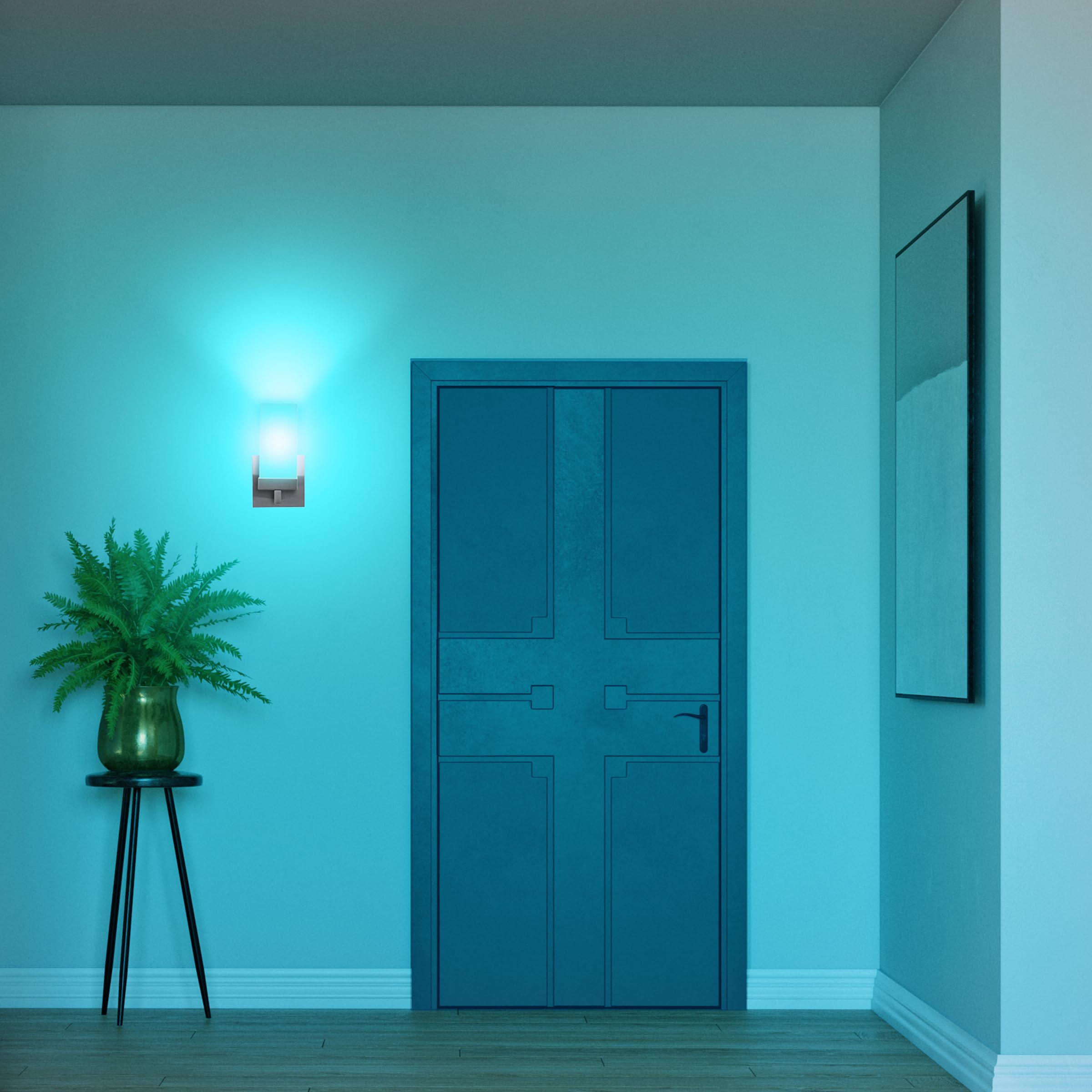 Feit Electric Om60/Rgbw/Ca/Ag Smart Wifi Color Changing And Dimmable  Alexa Or Google Assistant  No Hub Required A19 Led Light Bulb  60W