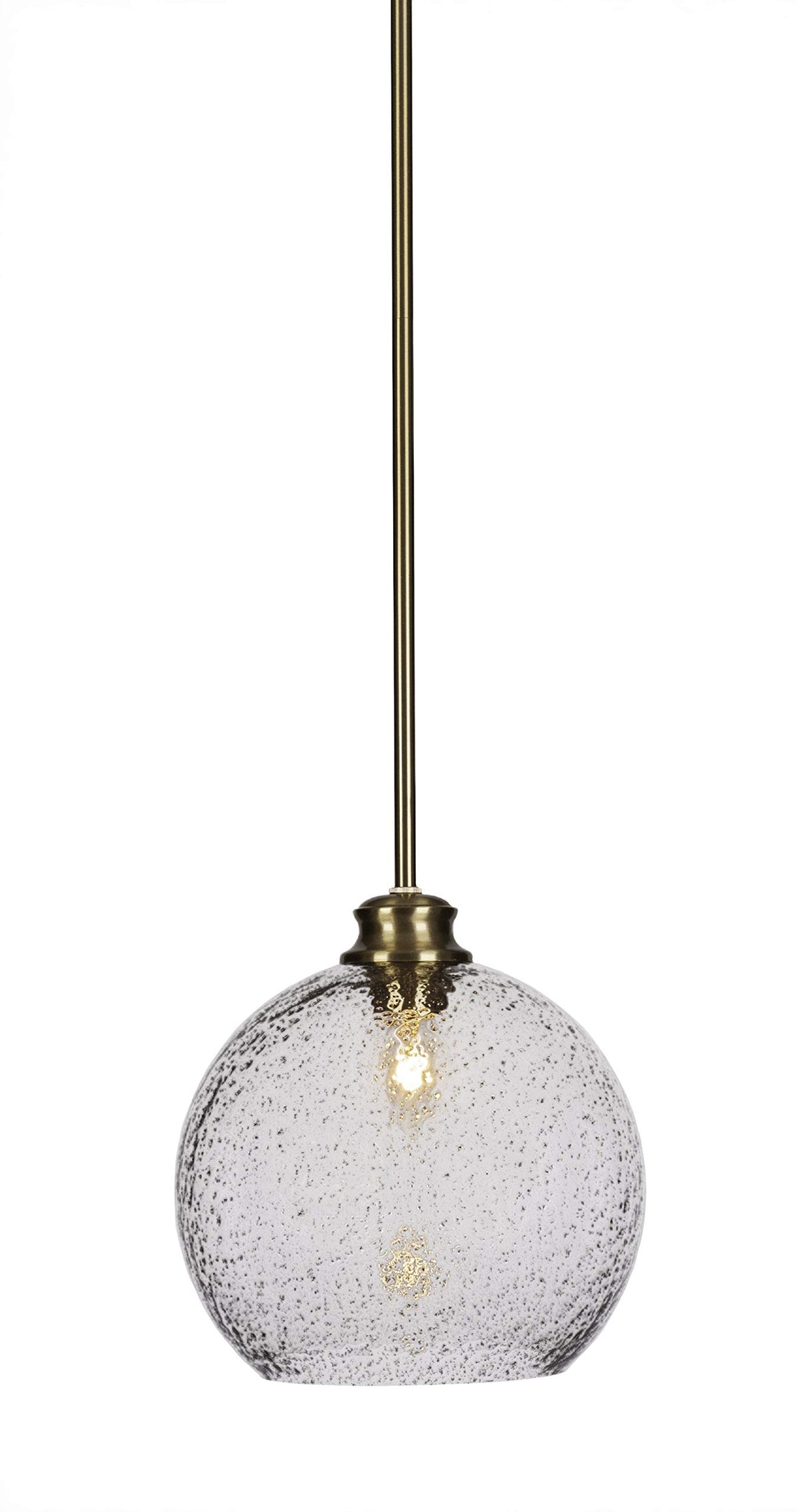 Toltec Lighting Kimbro 1 Light Pendant in Brushed Nickel (72-NAB-4352)