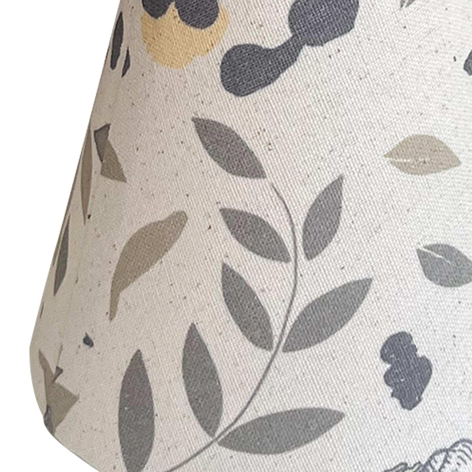 TOOTOO STAR Small Clip-On Lamp Shade Set of 2, Burlap, 3in X 6in X 5in, Model 0212YH-3, Printed-3