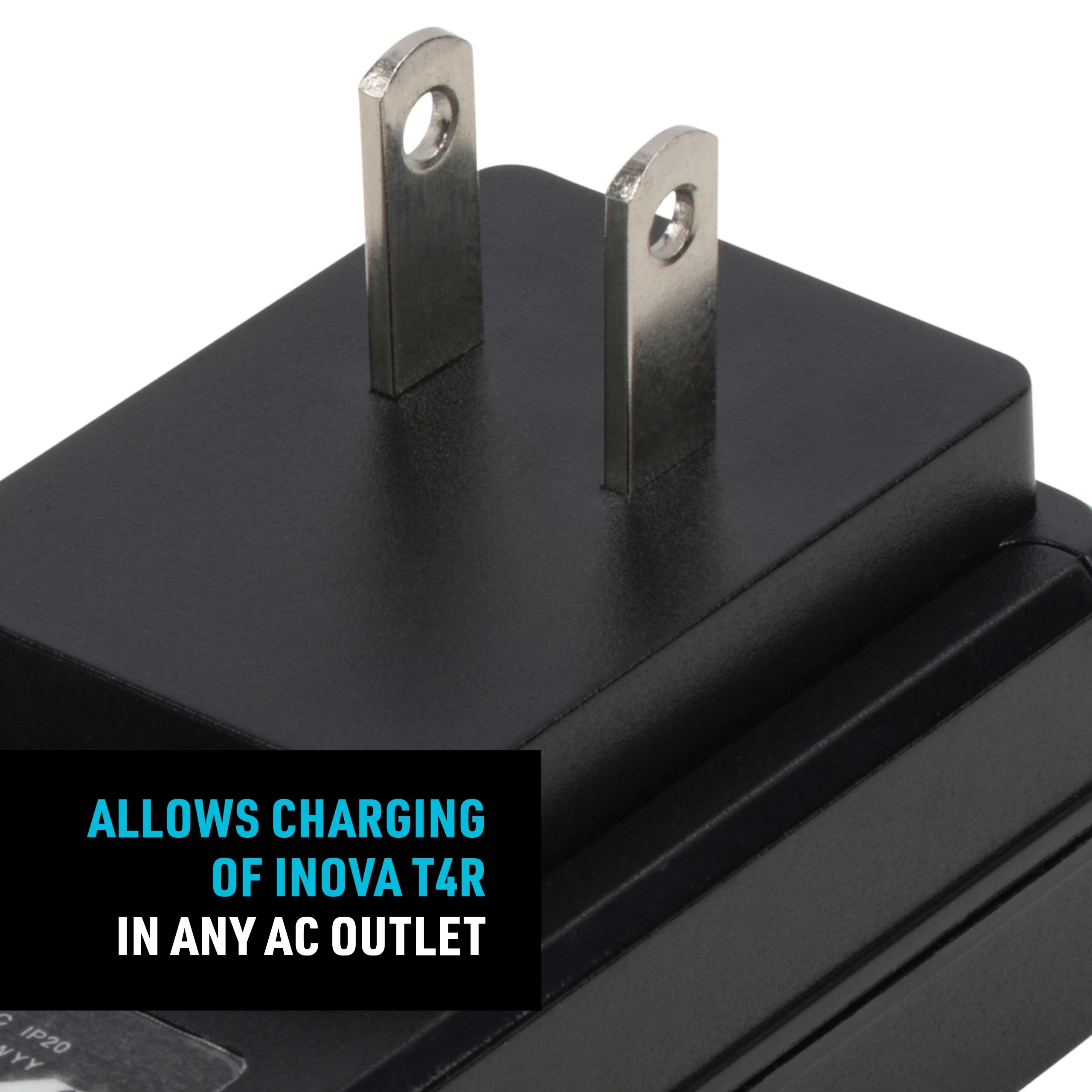 Nite Ize Inova T4R Usb Ac Power Supply - 100-240V Compatible Adapter Wall Charger For Inova Flashlight - Reliable & Durable Char
