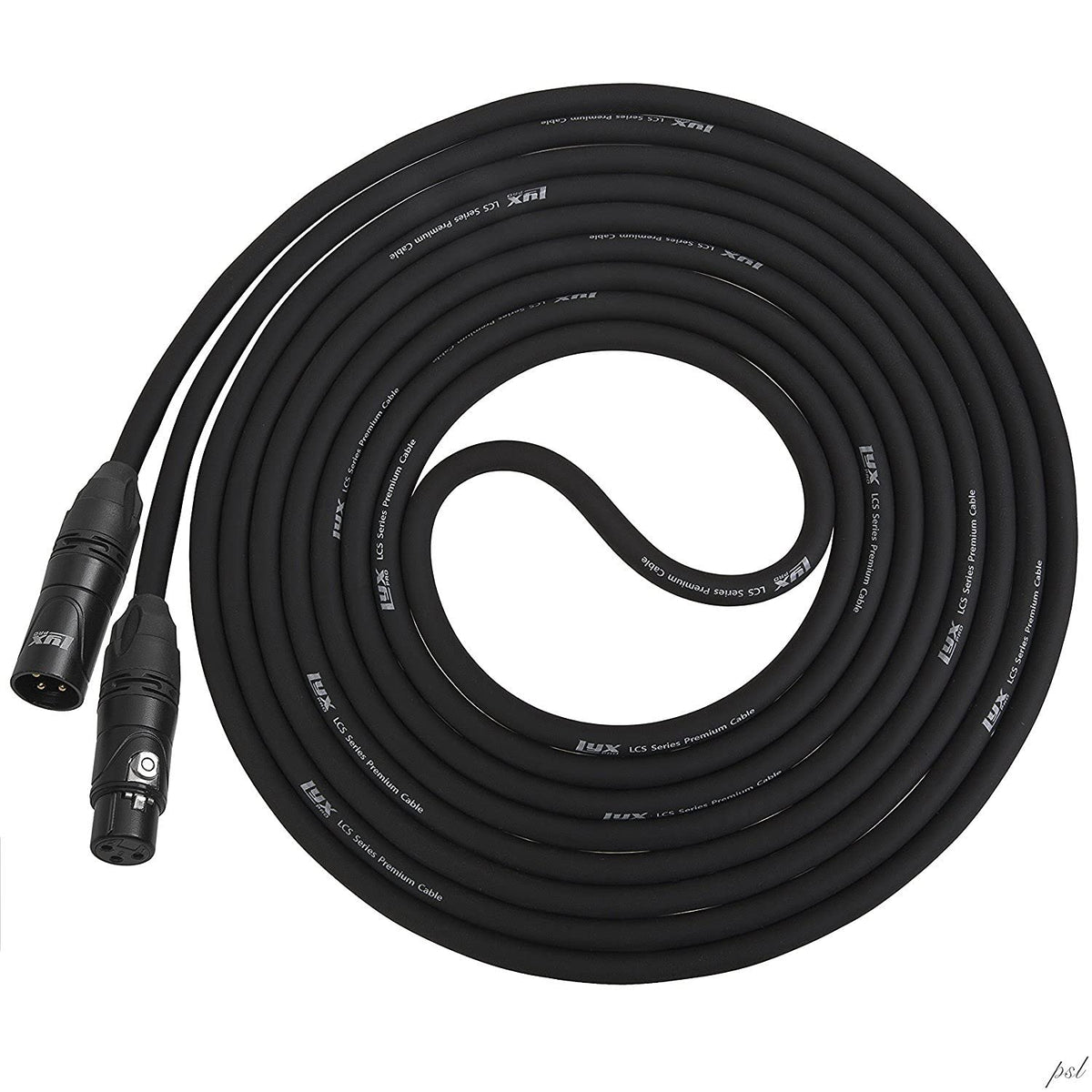 Lyxpro Quad Series 20 Ft Xlr 4-Conductor Star Quad Balanced Microphone Cable For High End Quality And Sound Clarity, Extreme Low