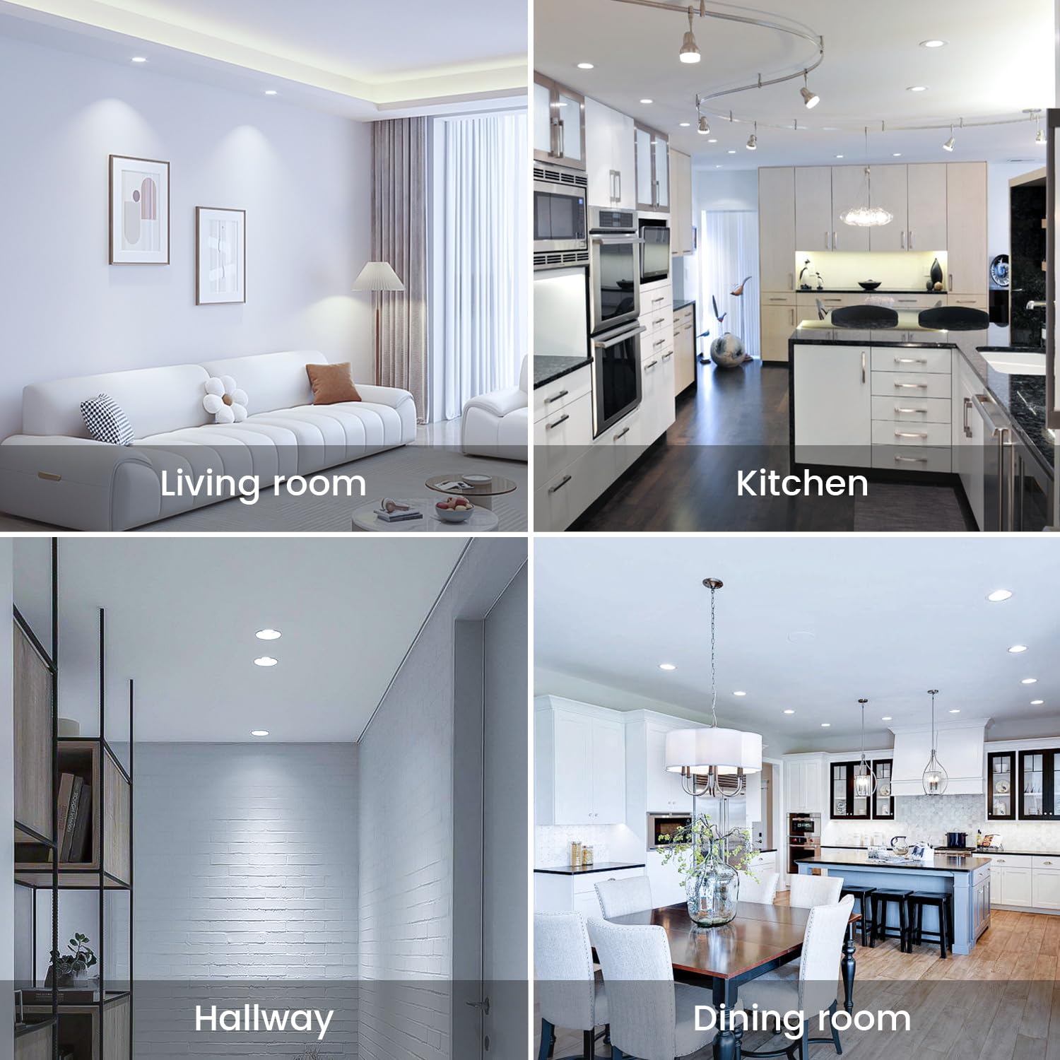 Gu10 Led Bulb 5000K Daylight, 5W (50W Equivalent), 120V 500Lm, Ul Certified, Energy Saving, 40-Degree Beam Angle, Ideal For Kitc