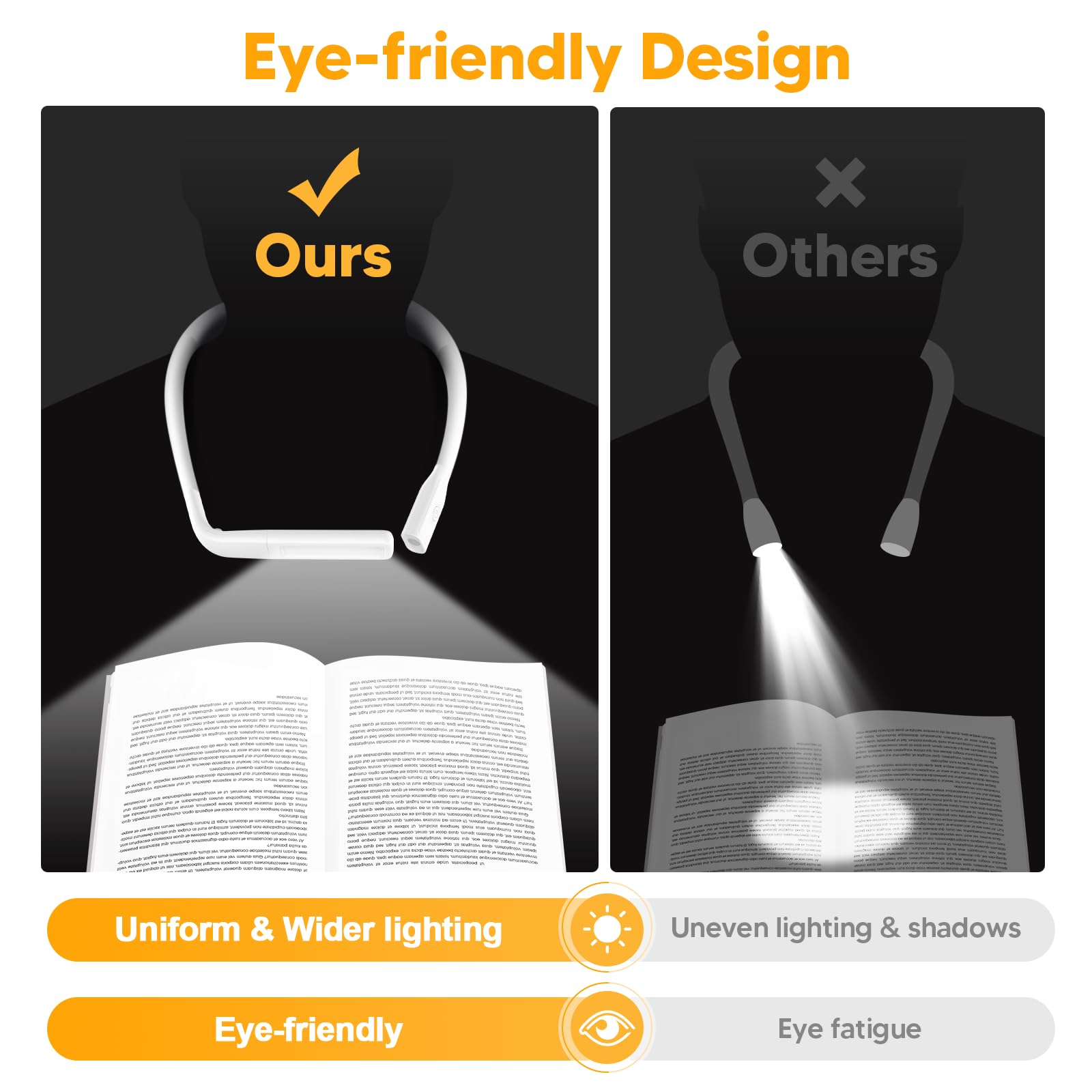 Neck Light Book Lovers Gifts Crochet Accessories Knitting Gifts For Mom Christmas Stocking Stuffers For Men Women Husband Wife T