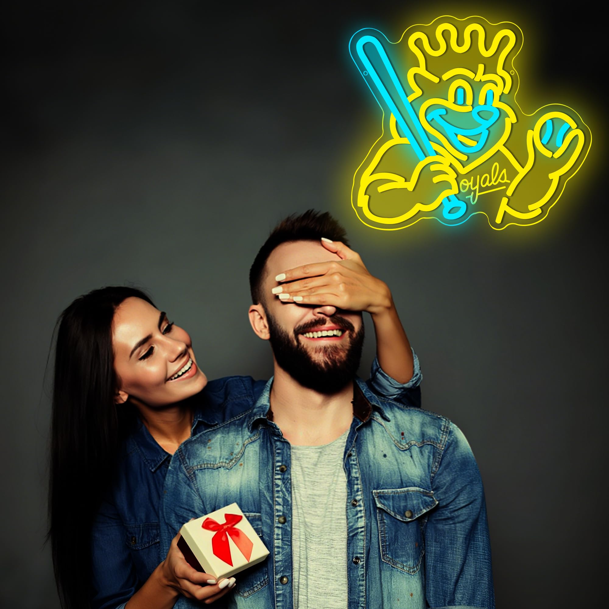 Baseball Neon Sign For Wall Decor Baseball Team Dimmable Led Neon Sign For Man Cave Bedroom Sport Club Garage Party Bedroom Dorm Birthday Gift For Fans Size 12.5 * 14 In(Zyld302)