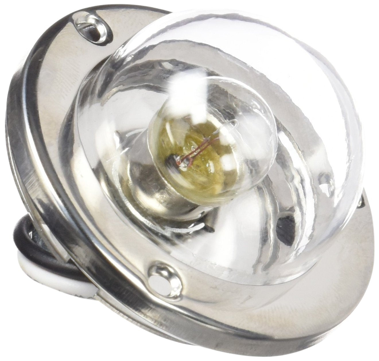 SEACHOICE Round Masthead Light 50-05981 Clear Color