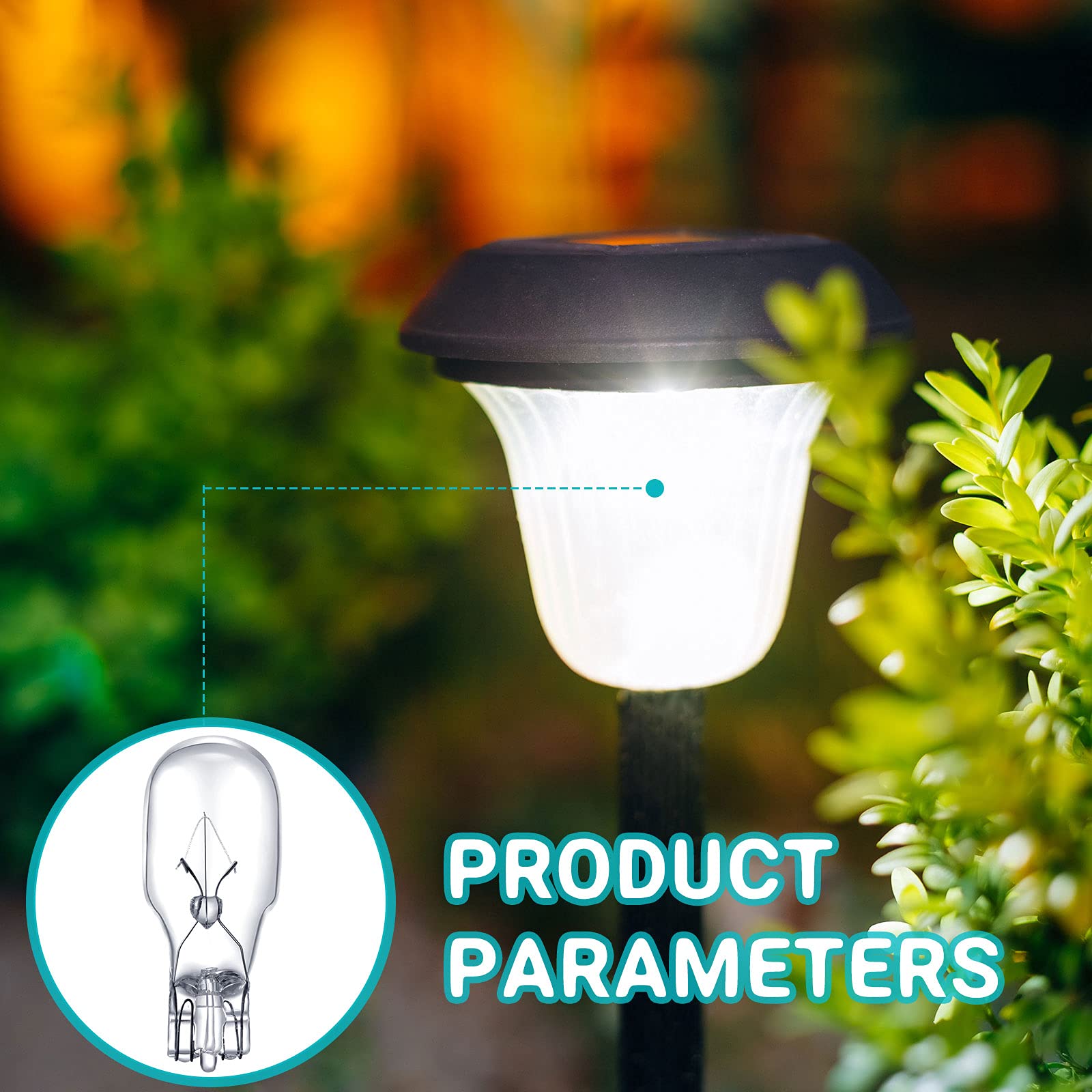 T5 Landscape Light Bulbs 12 Volt 4 Watt Landscape Bulbs Low Voltage Landscape Lighting Bulbs Base Light Bulb For Replacement Out