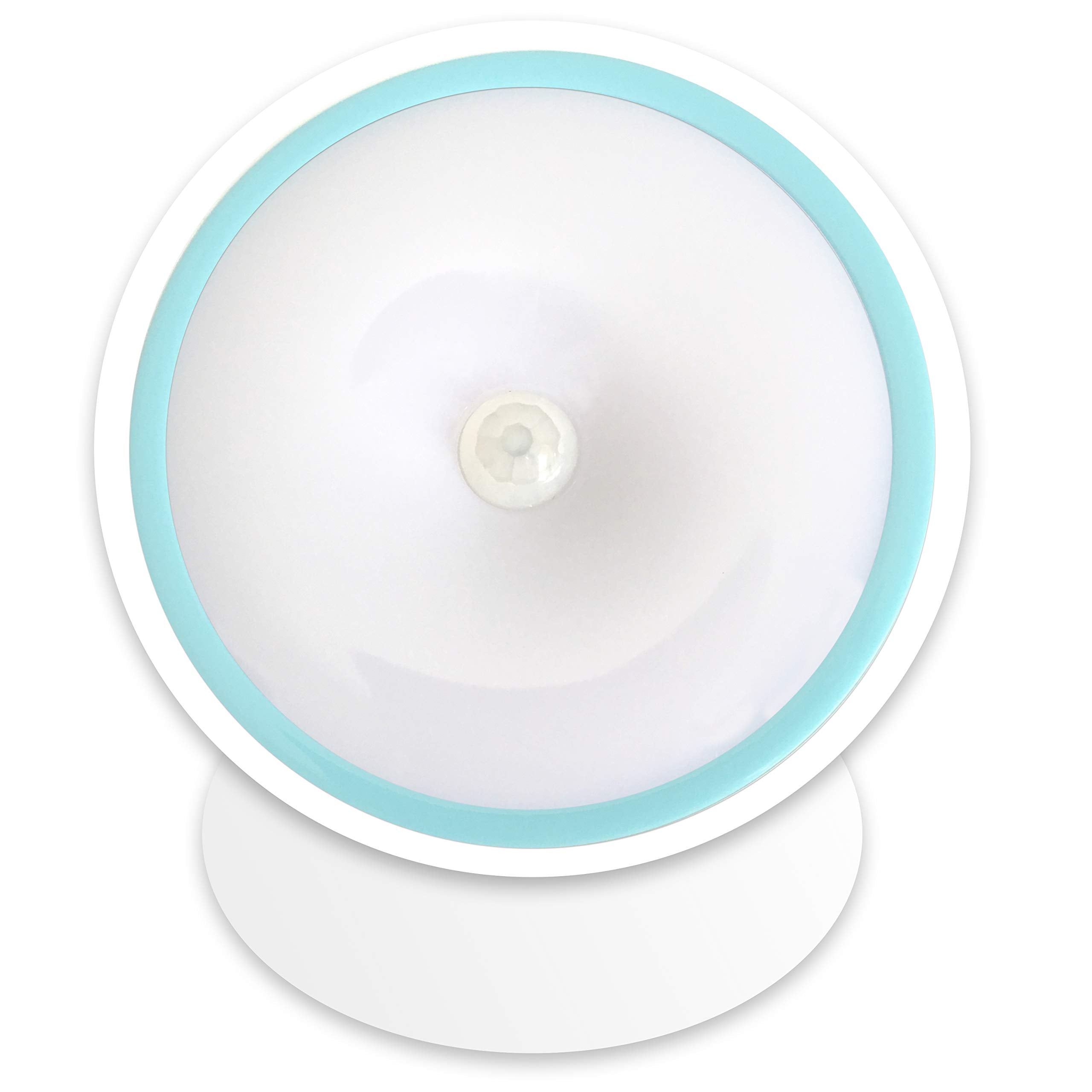 Cruise On Motion Sensor Light - Battery Operated, Magnetic Base, LED, White/Sky Blue, Model CRUISEON91