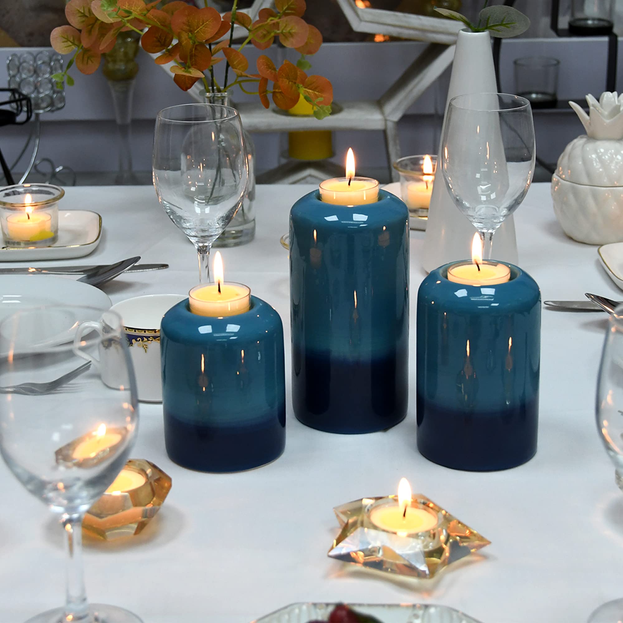 Zest Candle 50-Piece Tealight Candles, Ivory