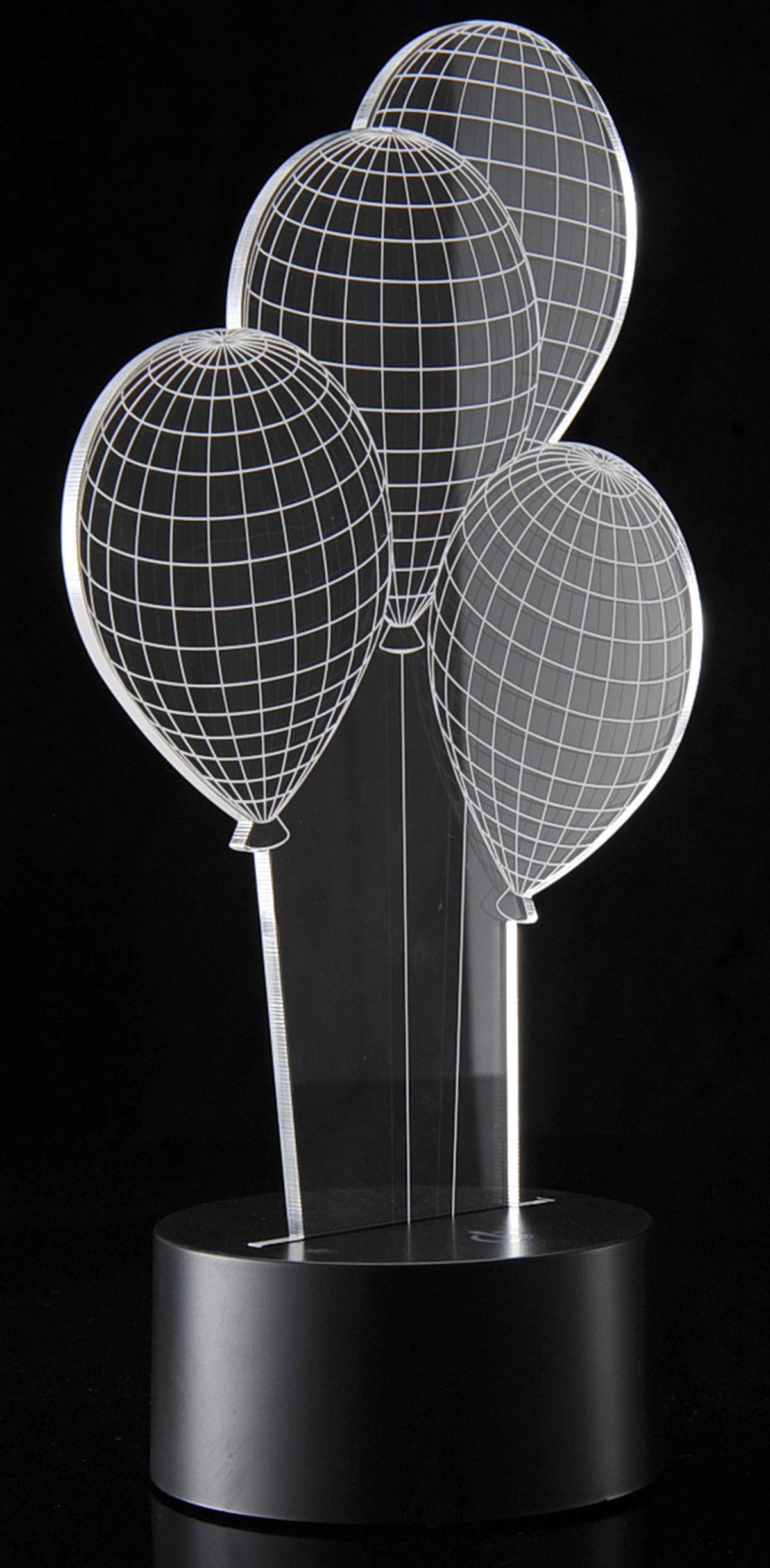 AZ Trading & Import TG2813 3D Balloons Laser Cut Precision LED Lights, Multicolor