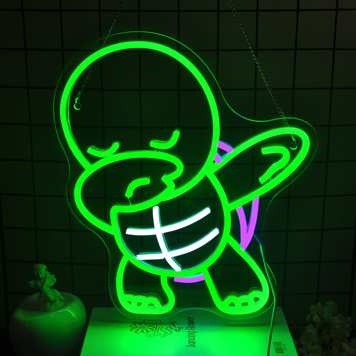 Ebdobgbs Turtle Neon Sign Led Neon Lights Neon Signs for Wall Decor Li ...