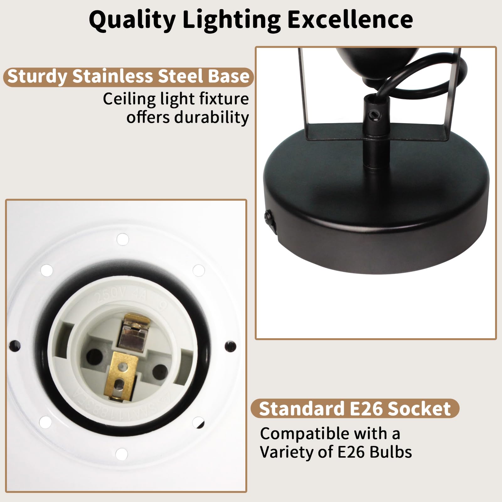 Ltblight Led Track Lighting Fixtures, Rotatable 1-Light Ceiling Light Kit, Flush Mount Ceiling Spotlight, Industrial Black Track