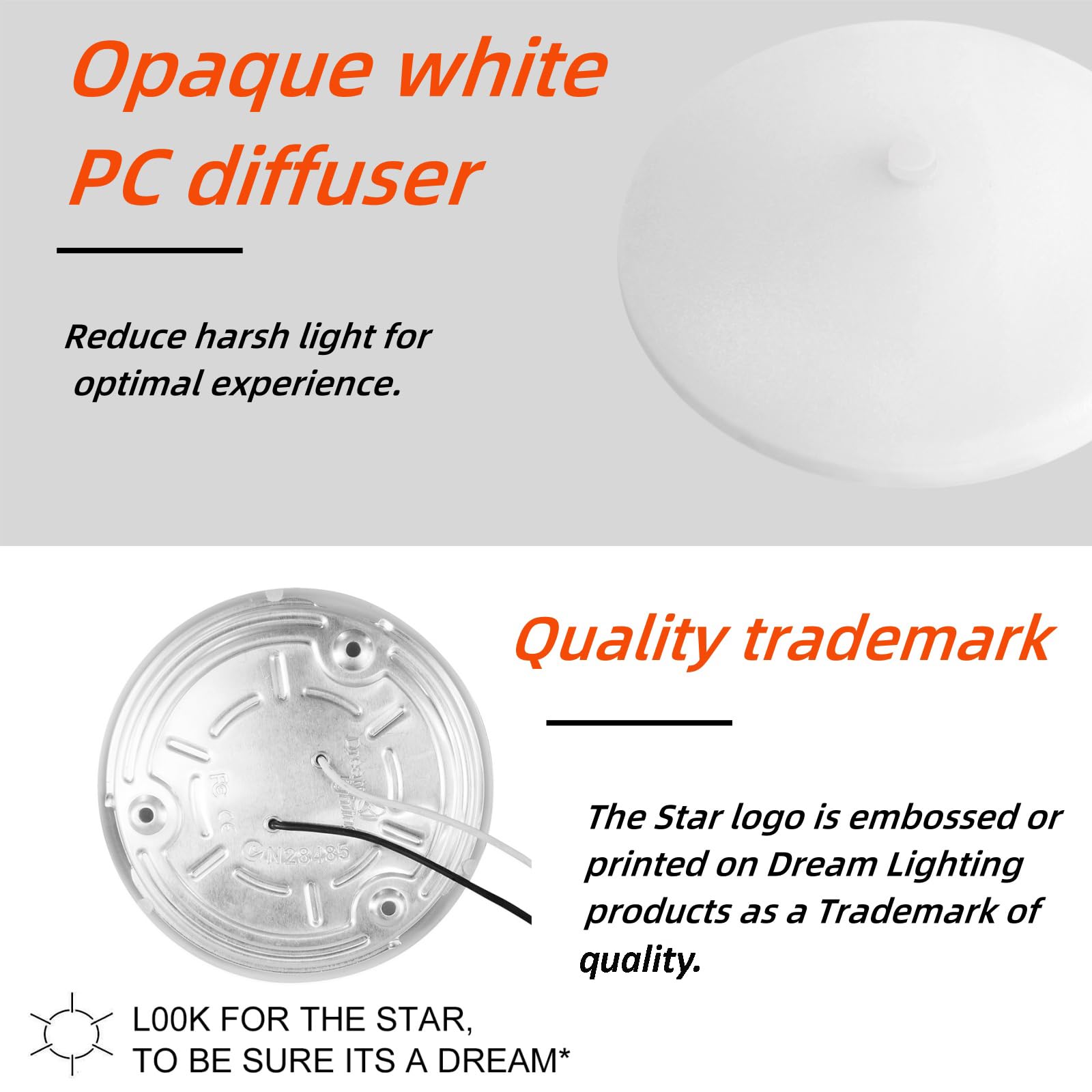 3.5Inch 12 Volt Rv Led Lights Interior Ceiling Light With Switch Under Cabinet Lights For Rv Trailer Boat 3500K Soft White Light