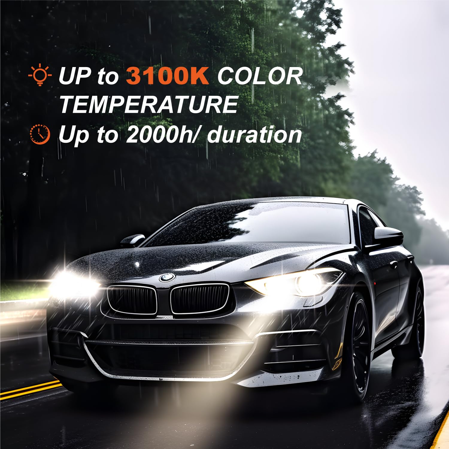 Gentle King 9006 Halogen Headlight Bulb - High Performance, 55W, DOT Compliant, HB4-2 Pack, Ideal for On/Off-Roading & Fog Replacement