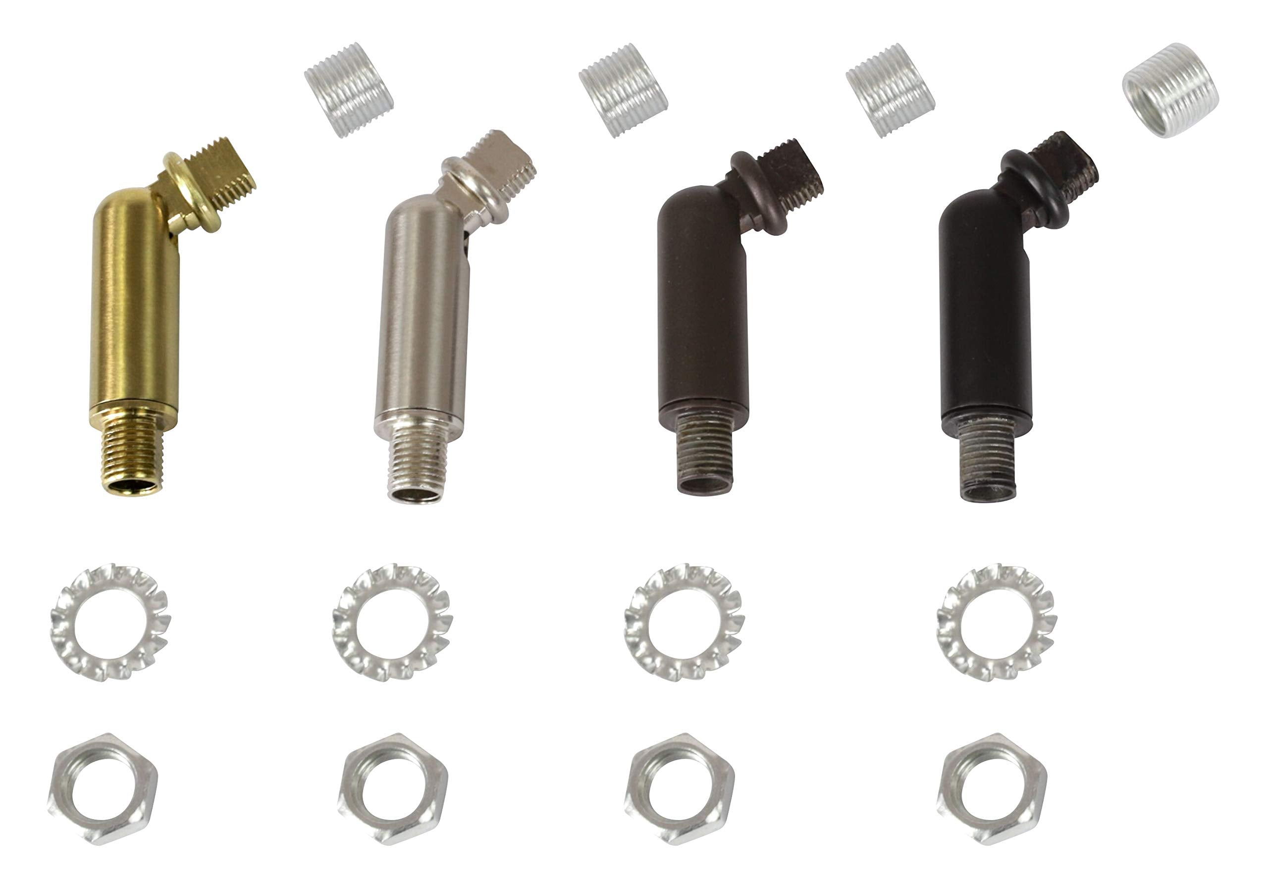 MELUCEE Oil Rubbed Bronze Ceiling Adapter for Chandeliers & Pendant Lights - Ideal for Vaulted & Angled Ceilings, 1 Pack