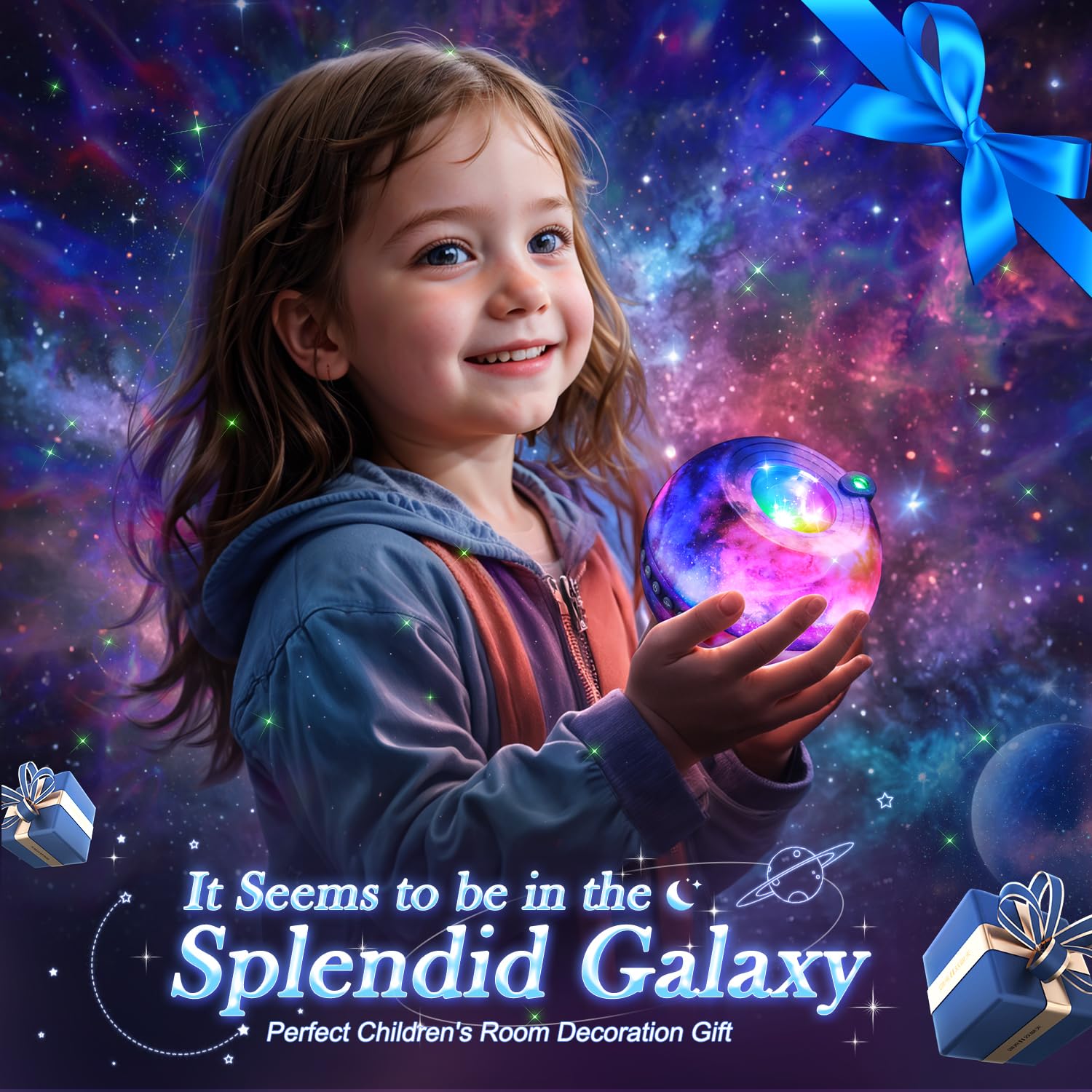 Galaxy Projector For Bedroom Adults, 15 Color+15 White Noise Star Projector Galaxy Light Projector For Bedroom, Bluetooth Star Lights For Ceiling Projector For Bedroom,Led Projector Lights For Bedroom