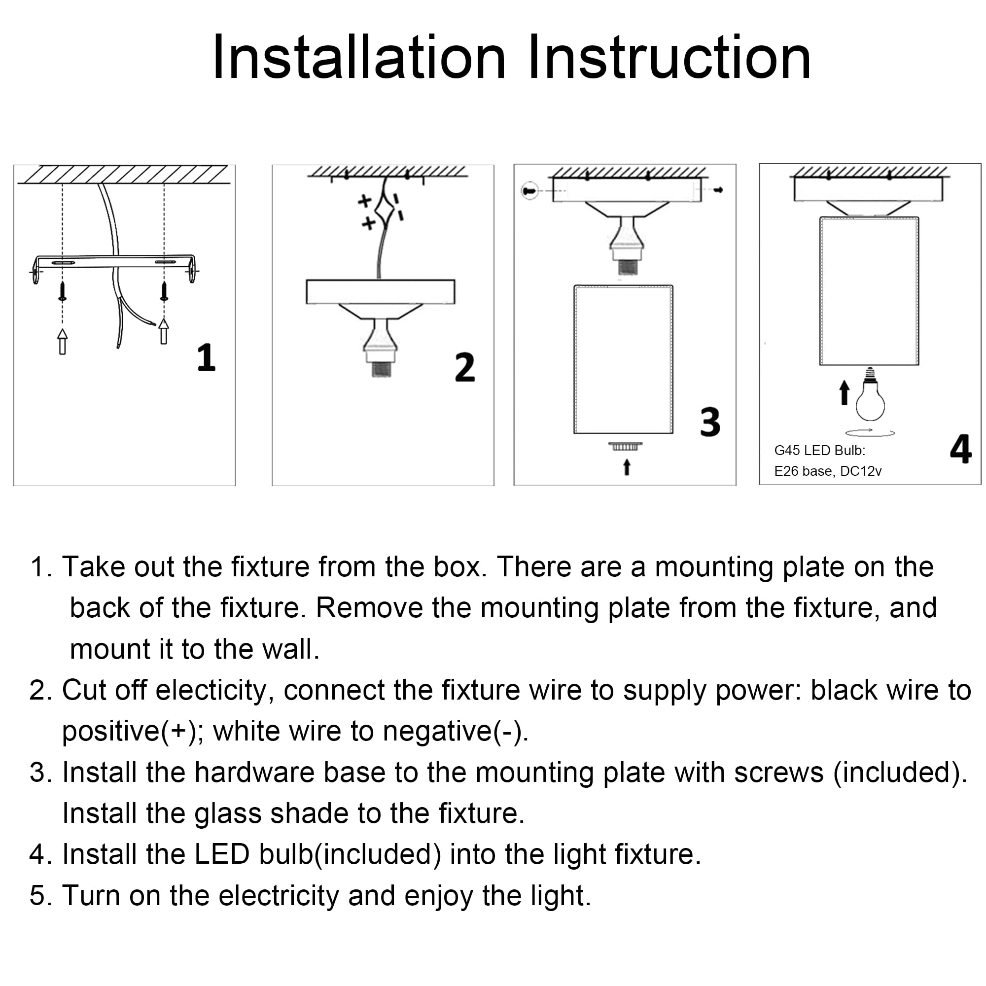 Maichis 12V Rv Pendent Dining-Room Lamp With Replaceable Bulb(Bulb Included), Decorative Rv Led Dinette Light Fixture With Switch, 12Volt Interior Light For Rv Motorhome Camper Trailer