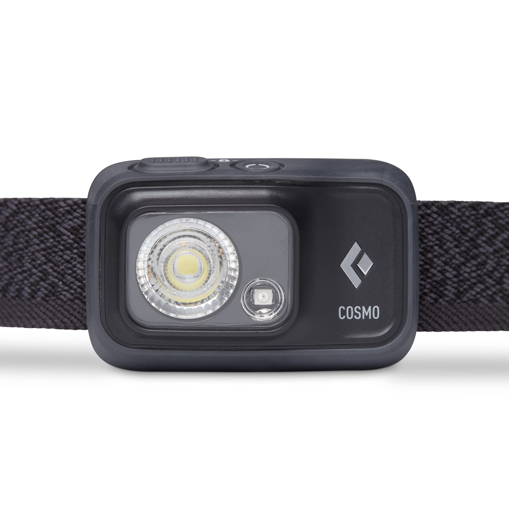 Black Diamond Cosmo 350 Led Headlamp (Graphite) - Waterproof And Dimmable Battery Powered Headlamp For Camping, Hiking, Running,
