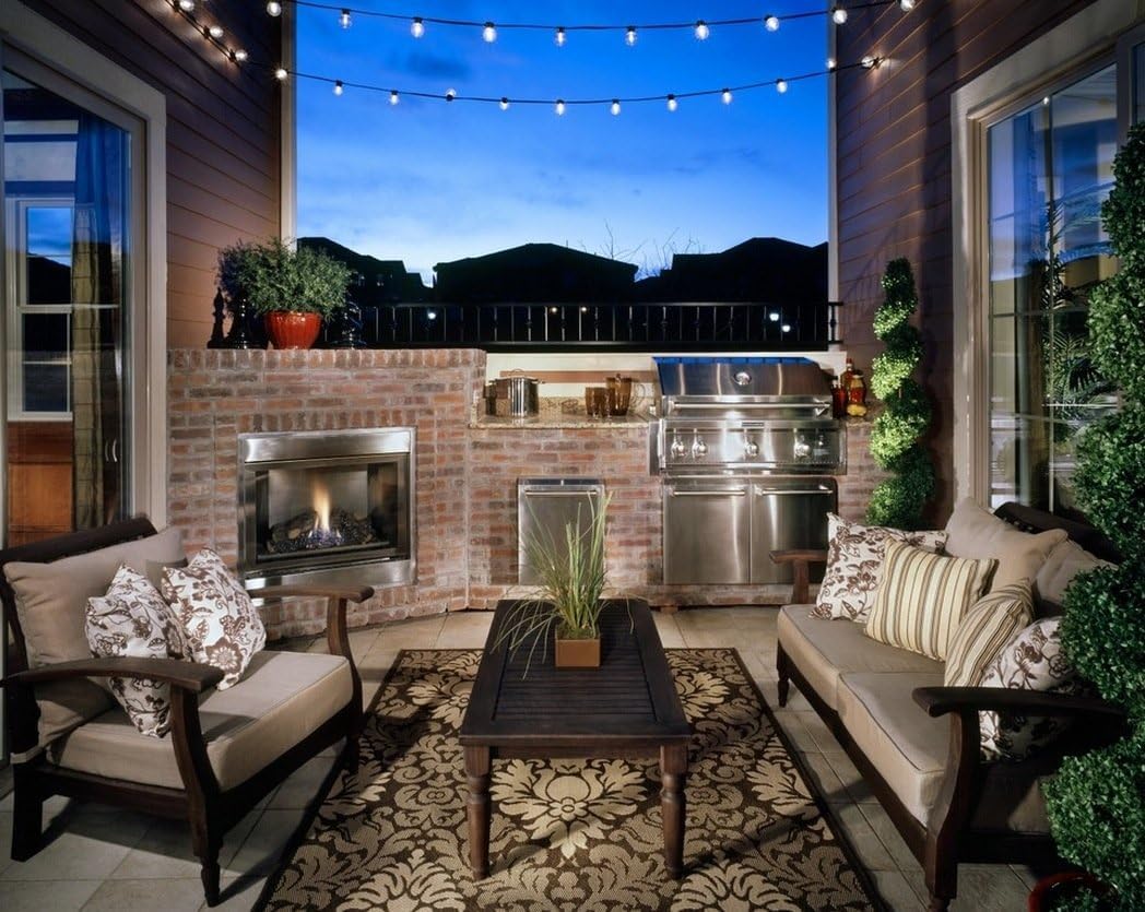 Lampat String Lights  Led 25Ft G40 Globe String Lights With Bulbs-Ul Listd For Indoor/Outdoor Commercial Decor (75 Ft)